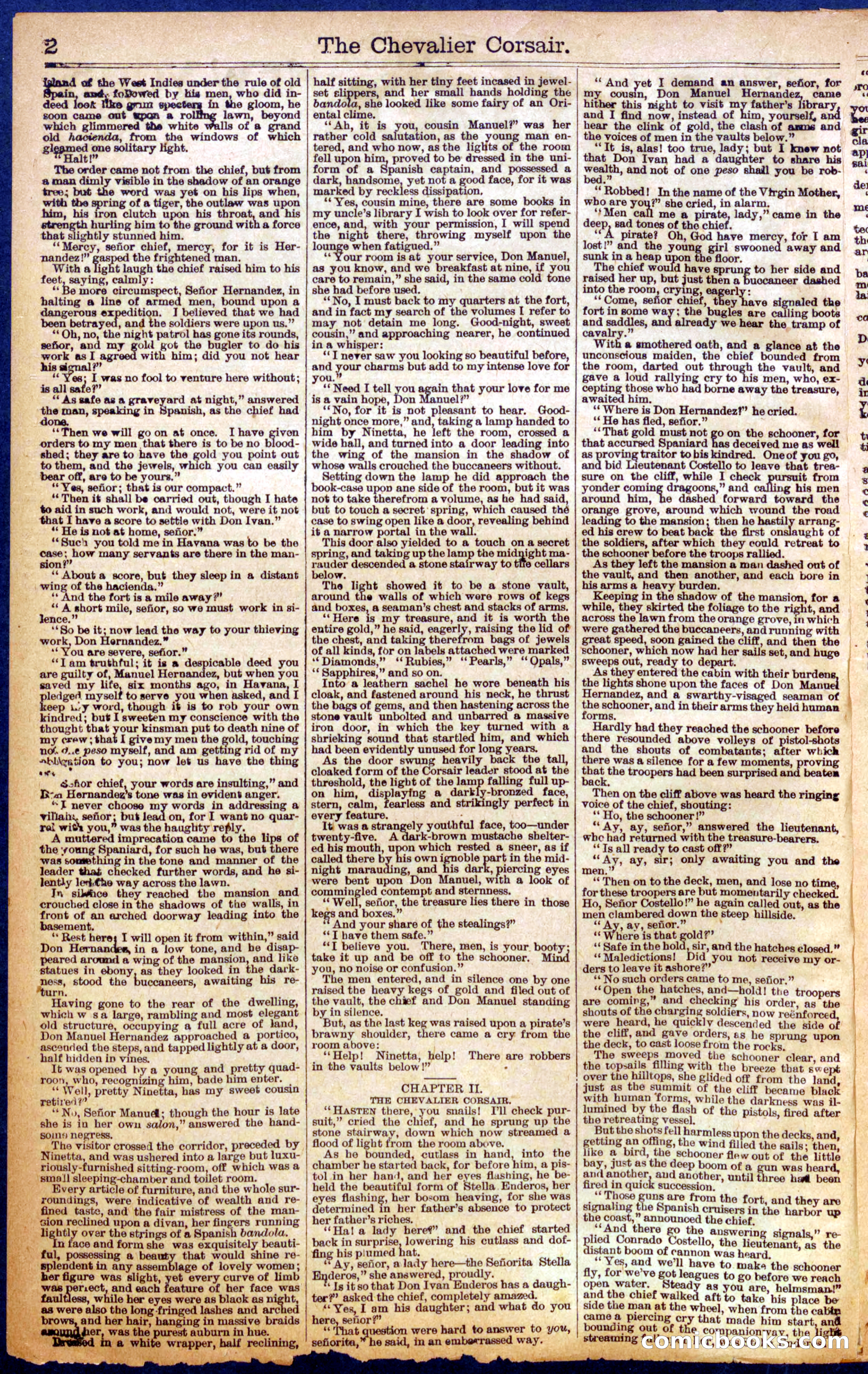 The New York Dime Library, No. 1059 — page 2 of 32