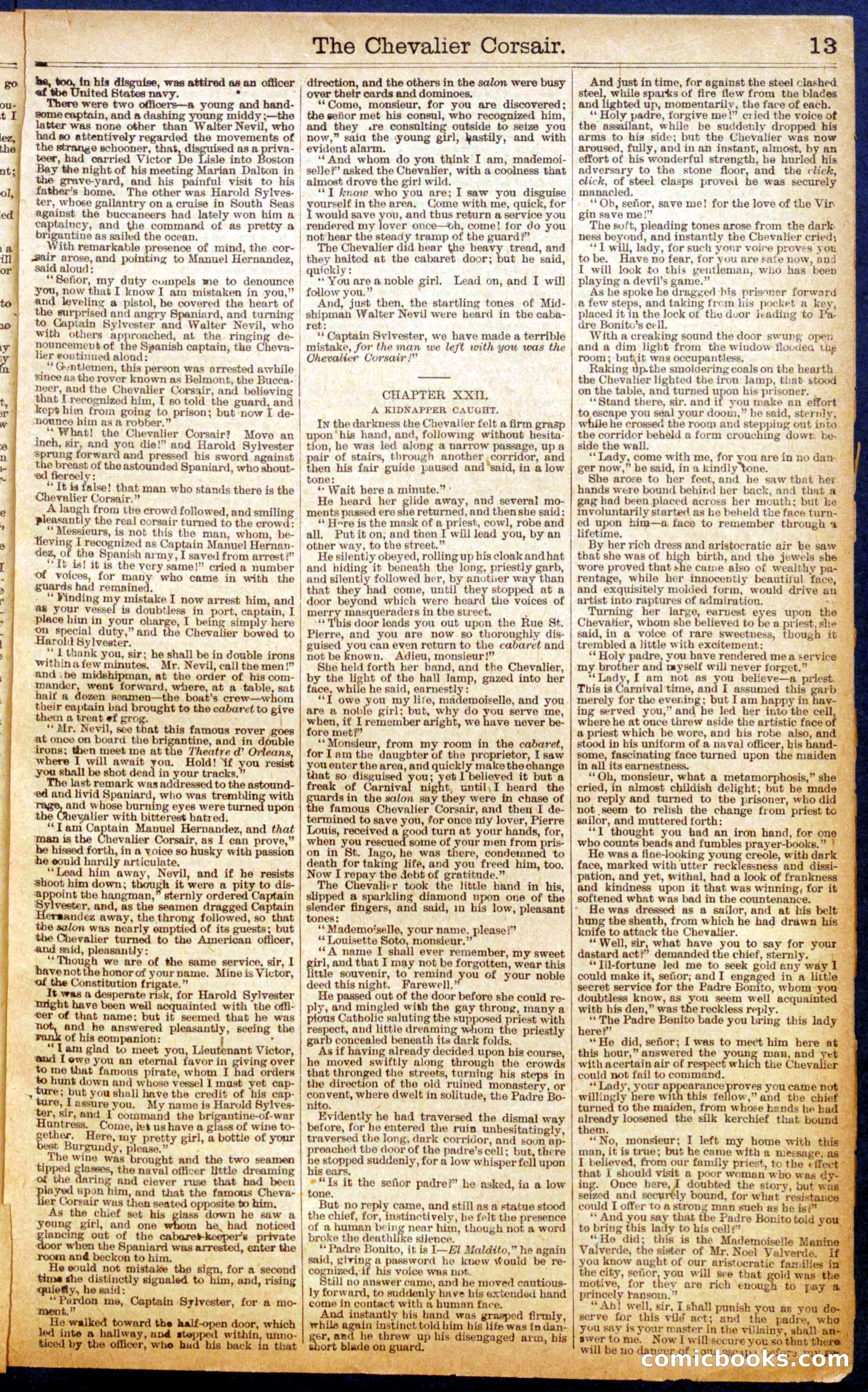 The New York Dime Library, No. 1059 — page 13 of 32