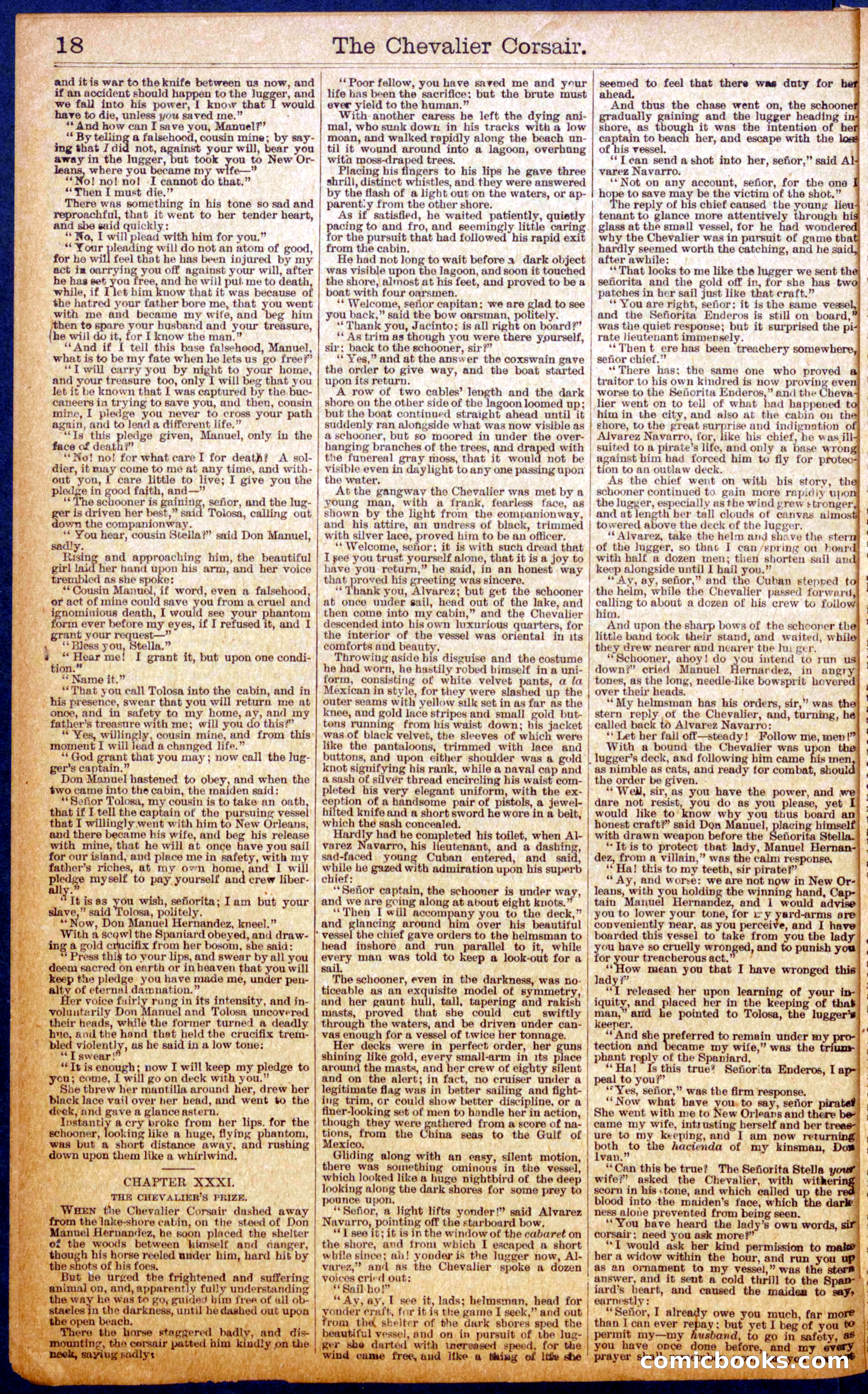 The New York Dime Library, No. 1059 — page 18 of 32