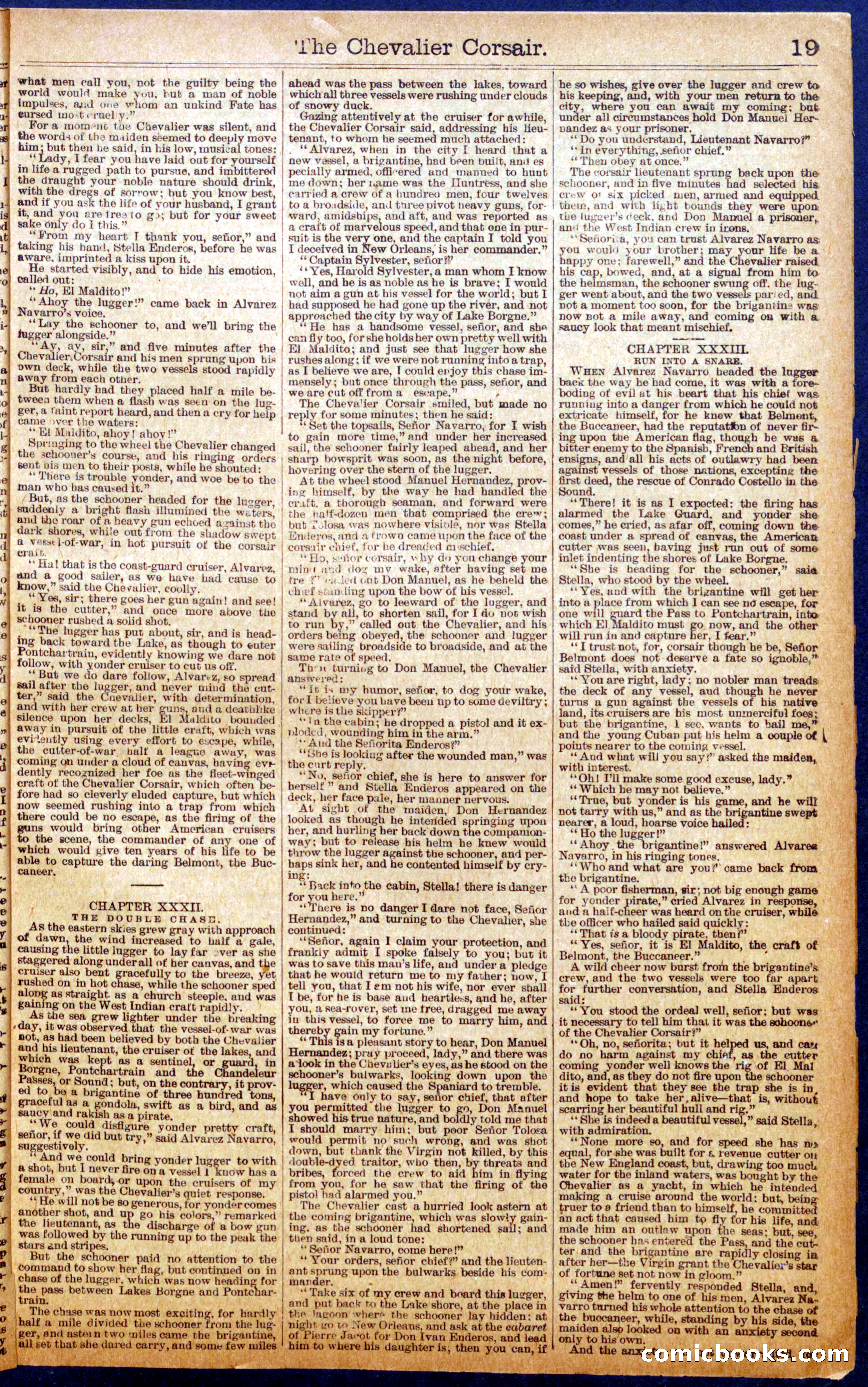 The New York Dime Library, No. 1059 — page 19 of 32