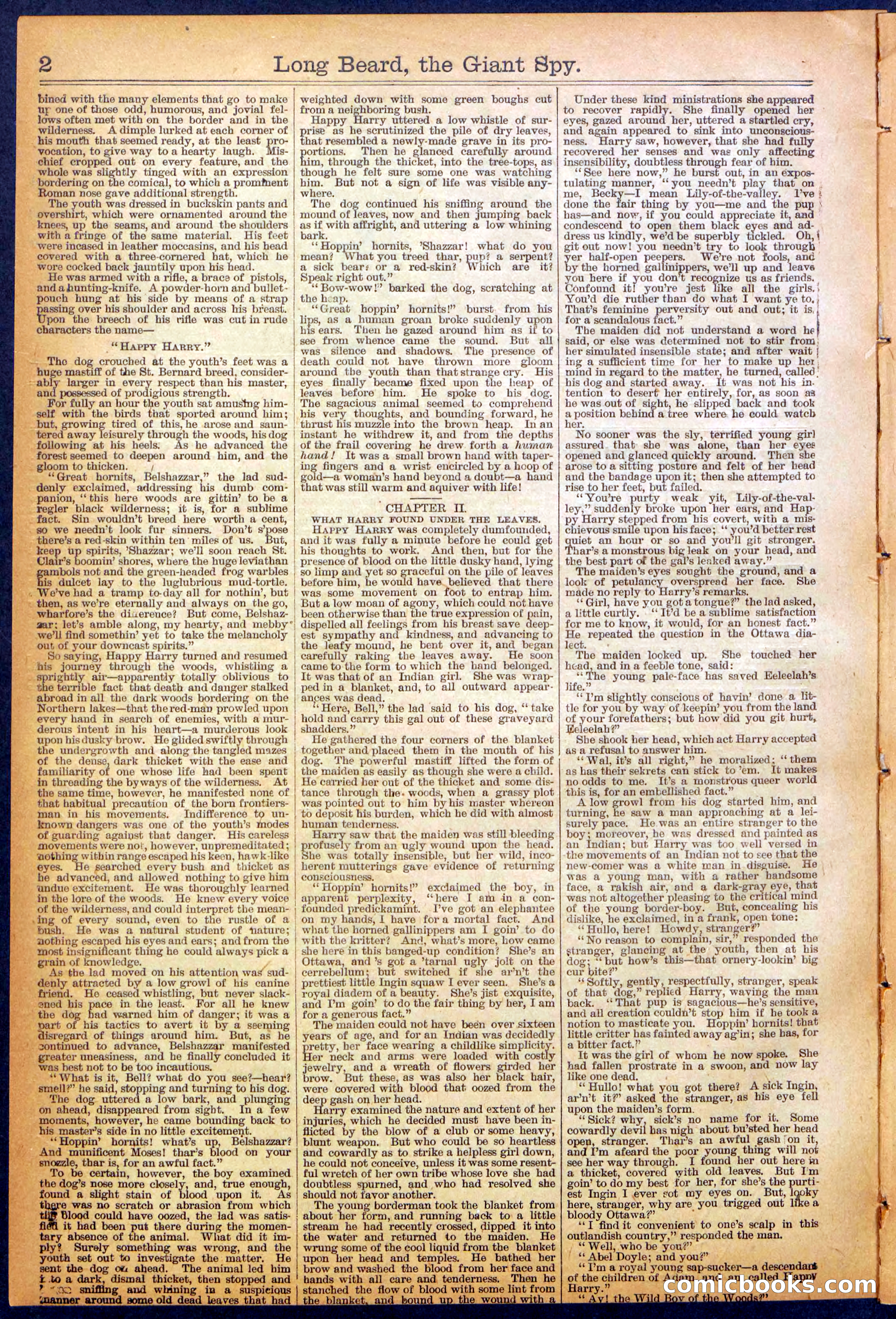 The New York Dime Library No. 1064 — page 2 of 32