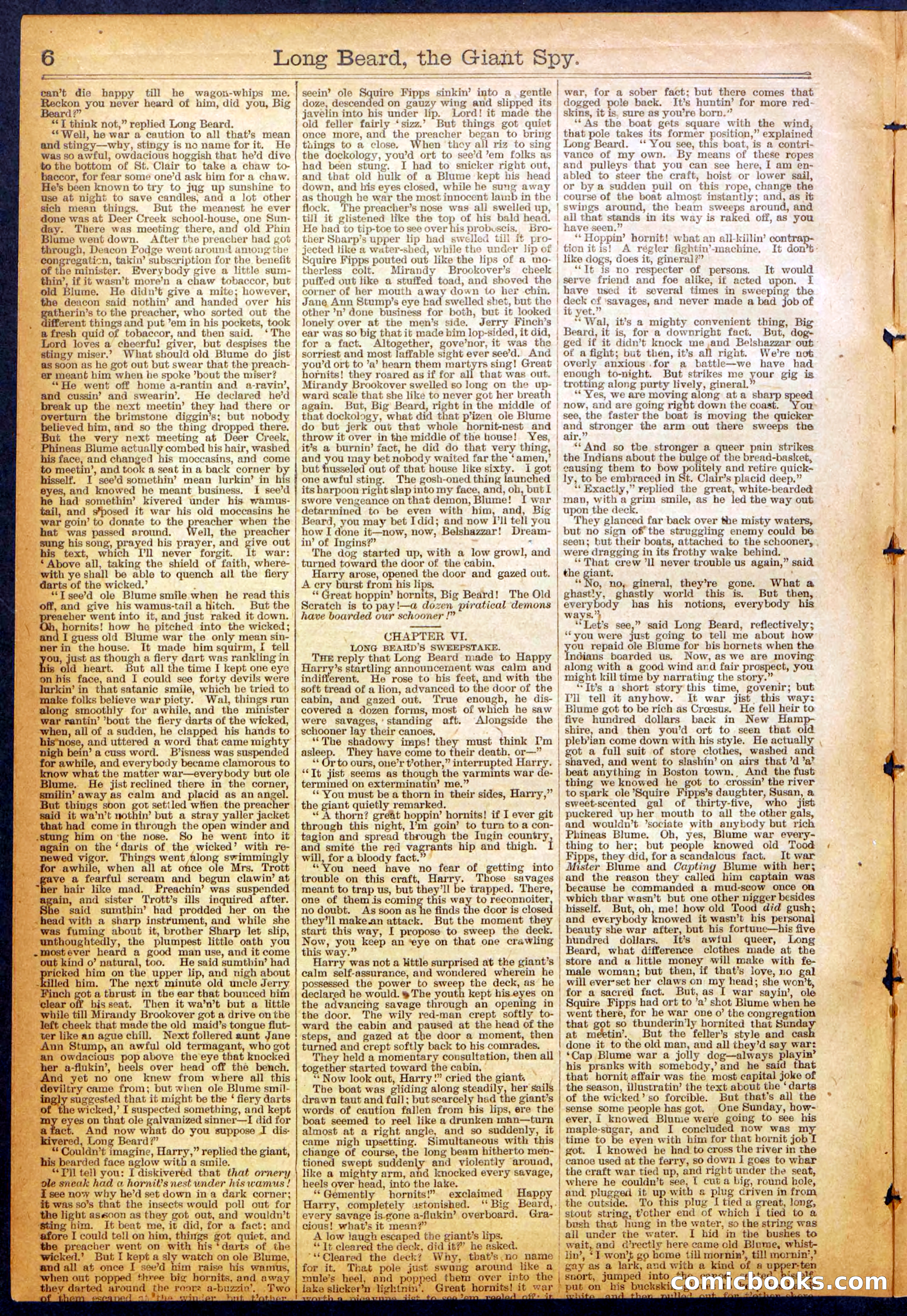 The New York Dime Library No. 1064 — page 6 of 32