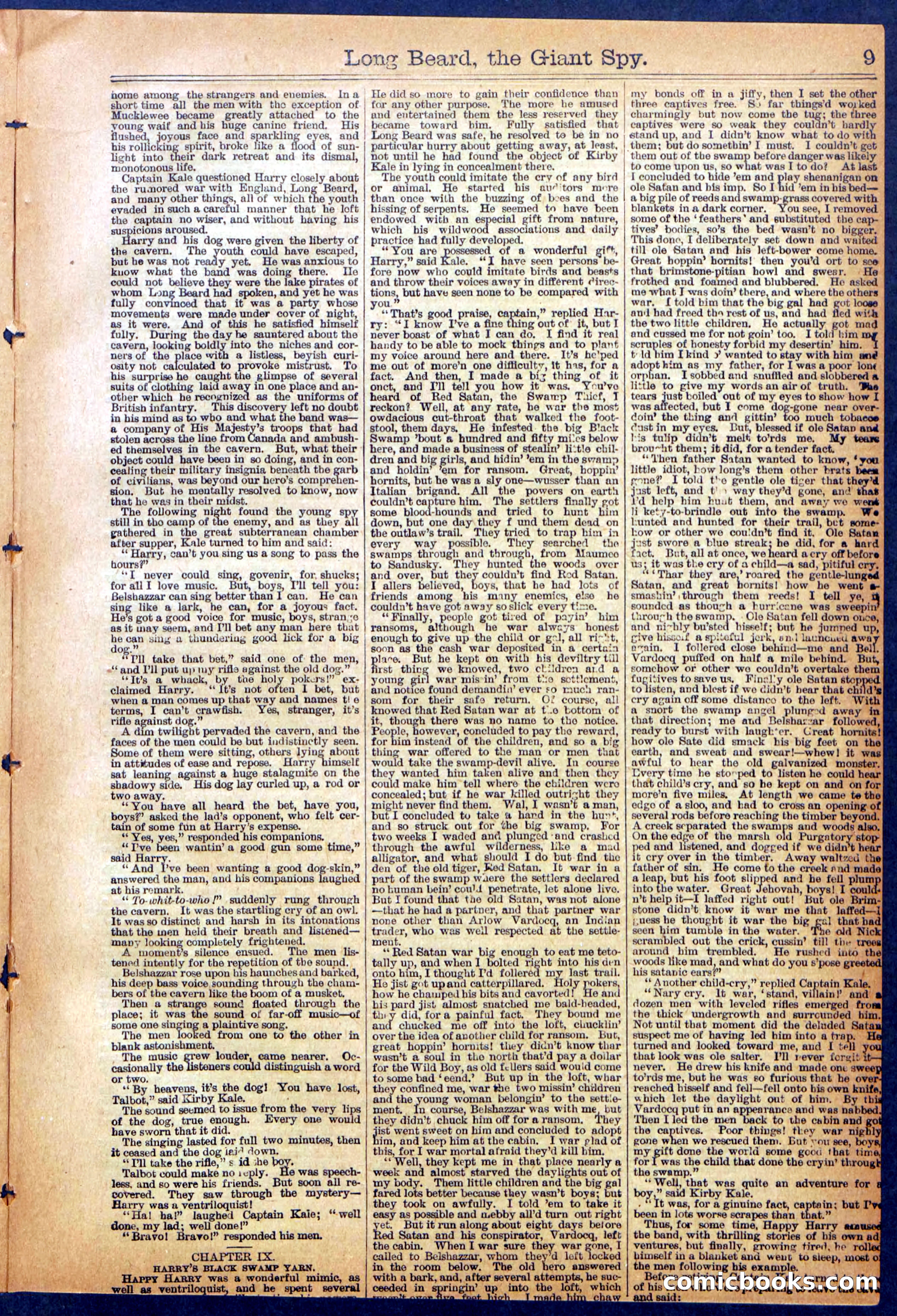 The New York Dime Library No. 1064 — page 9 of 32