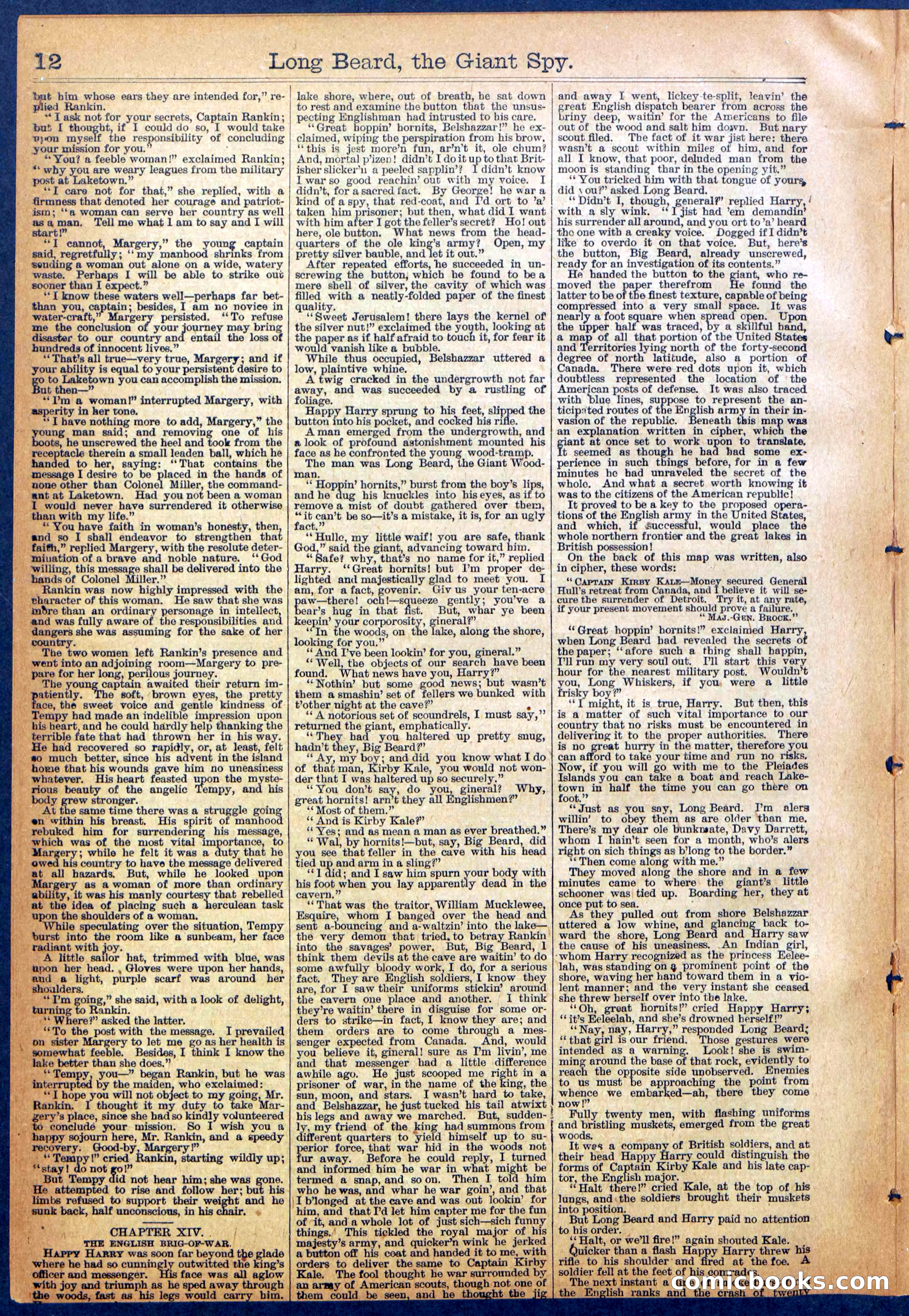 The New York Dime Library No. 1064 — page 12 of 32