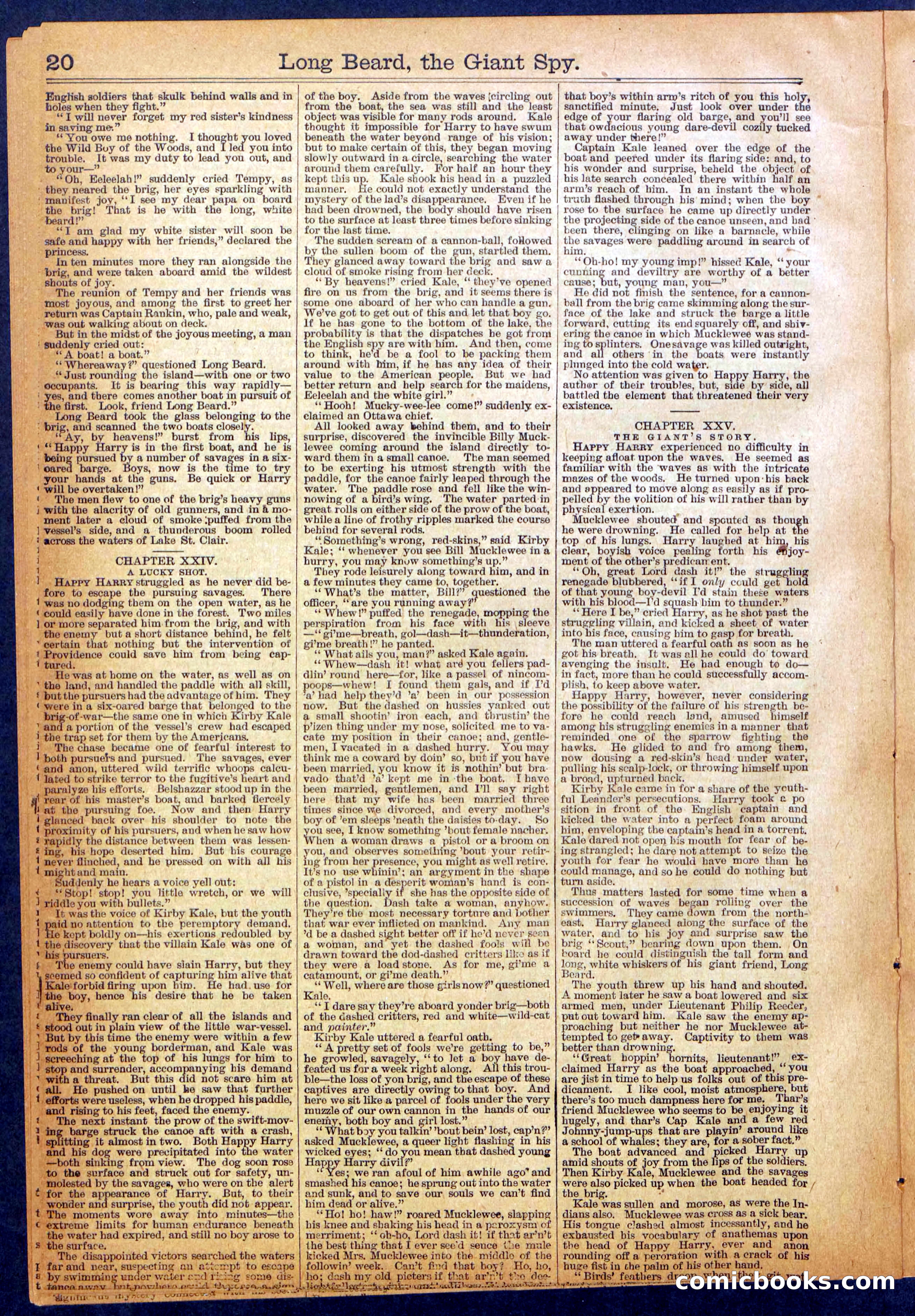 The New York Dime Library No. 1064 — page 20 of 32