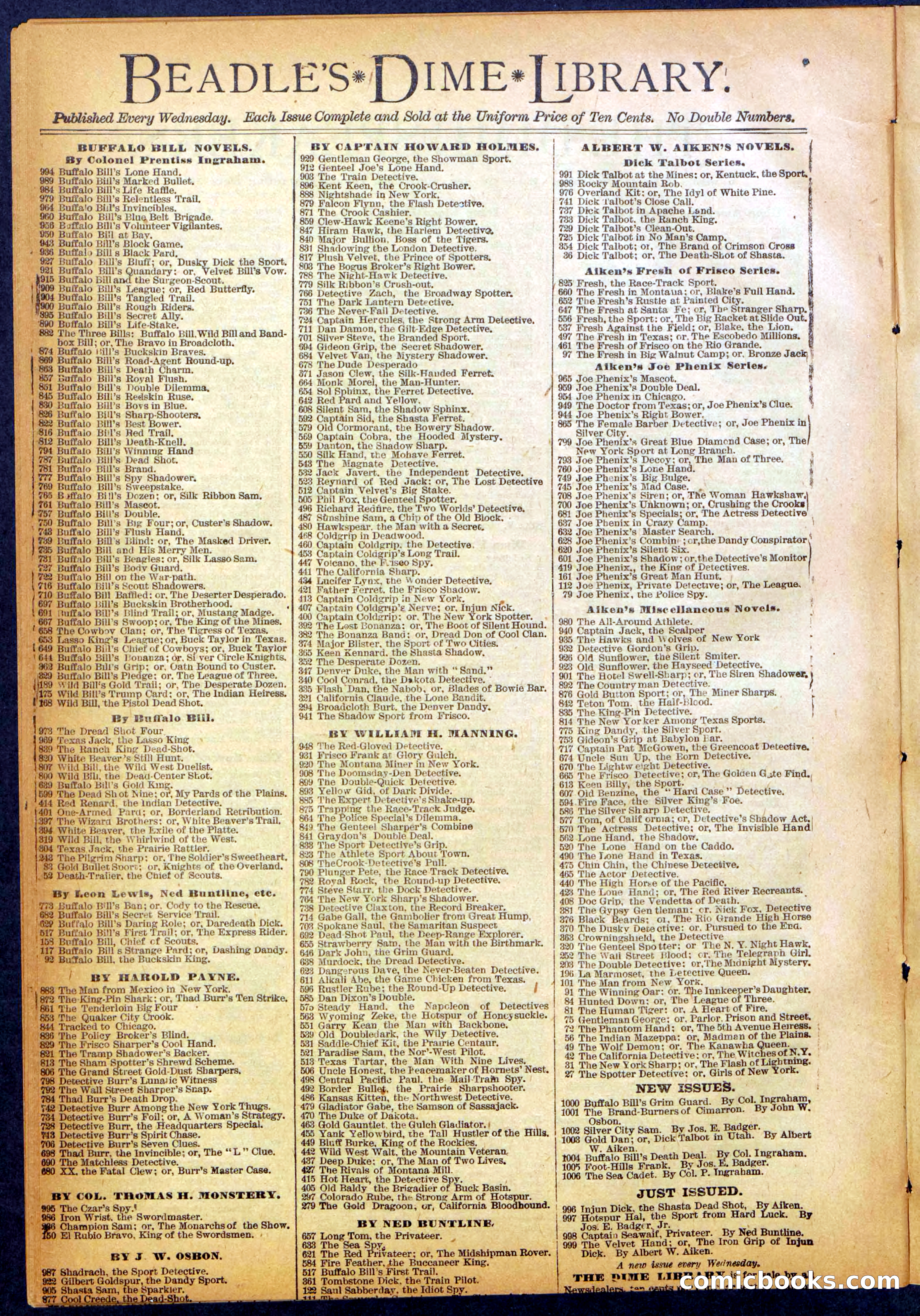 The New York Dime Library No. 1064 — page 30 of 32