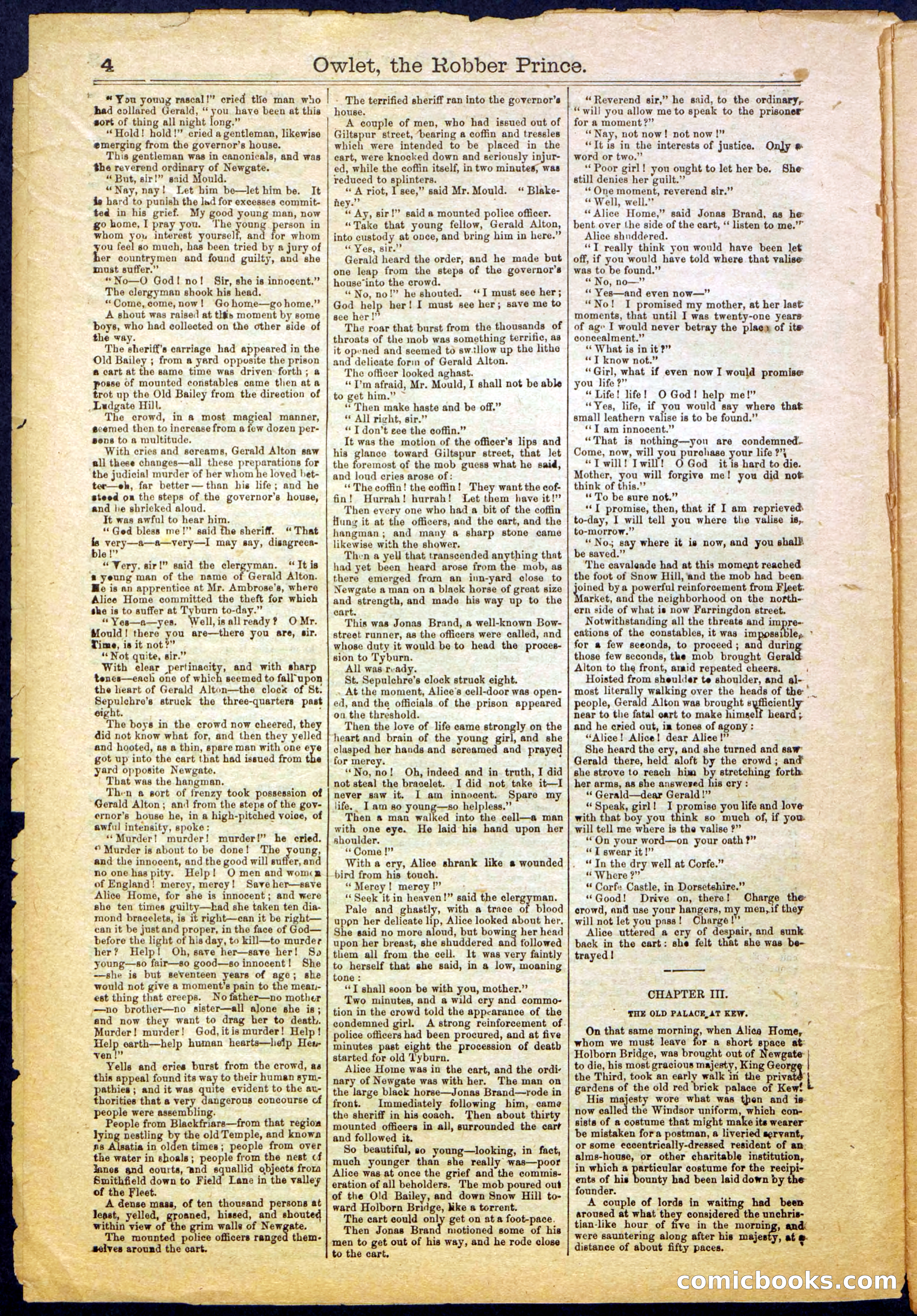 Owlet, the Robber Prince; or, The Unknown Highwayman — page 4 of 40