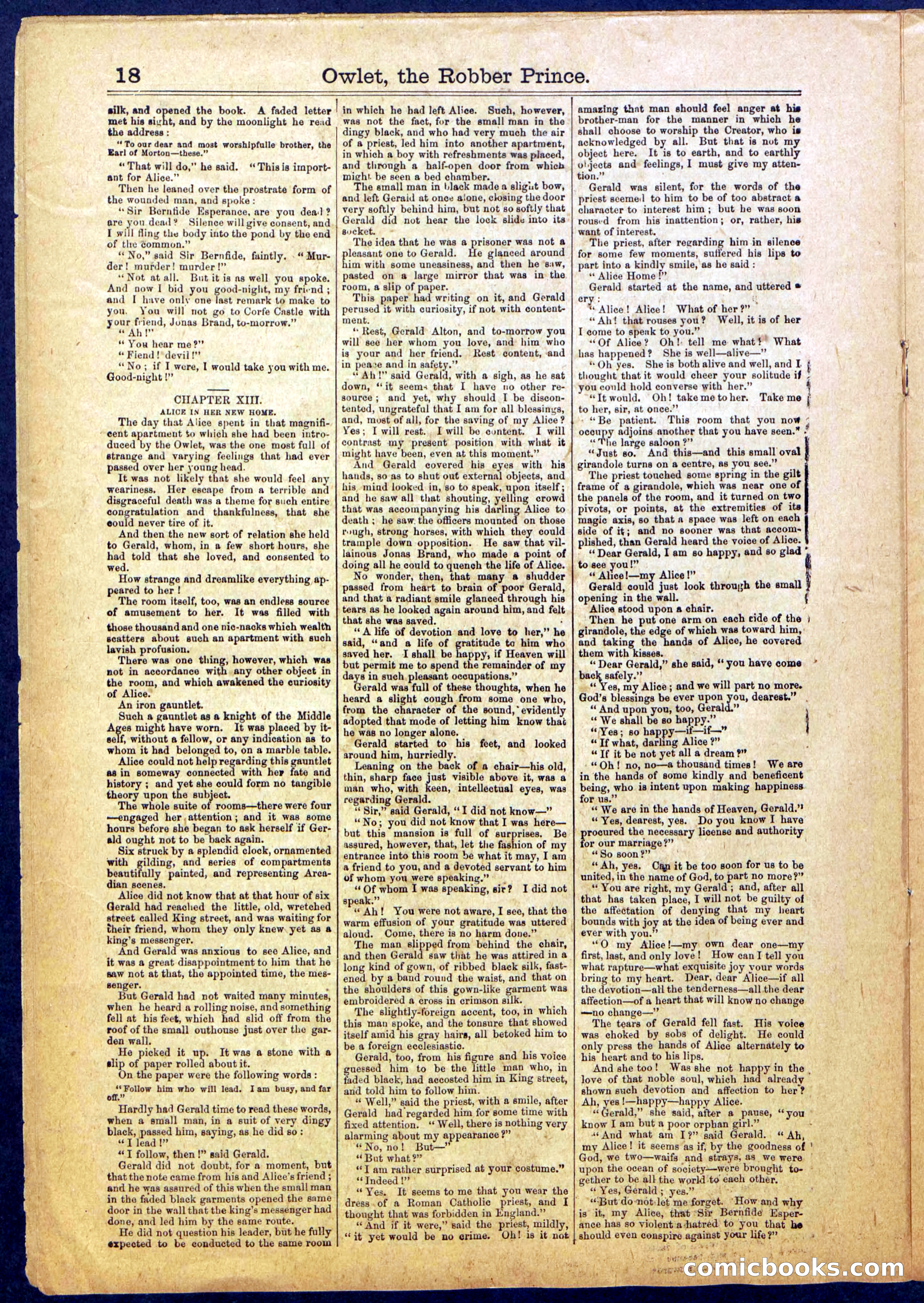 Owlet, the Robber Prince; or, The Unknown Highwayman — page 18 of 40
