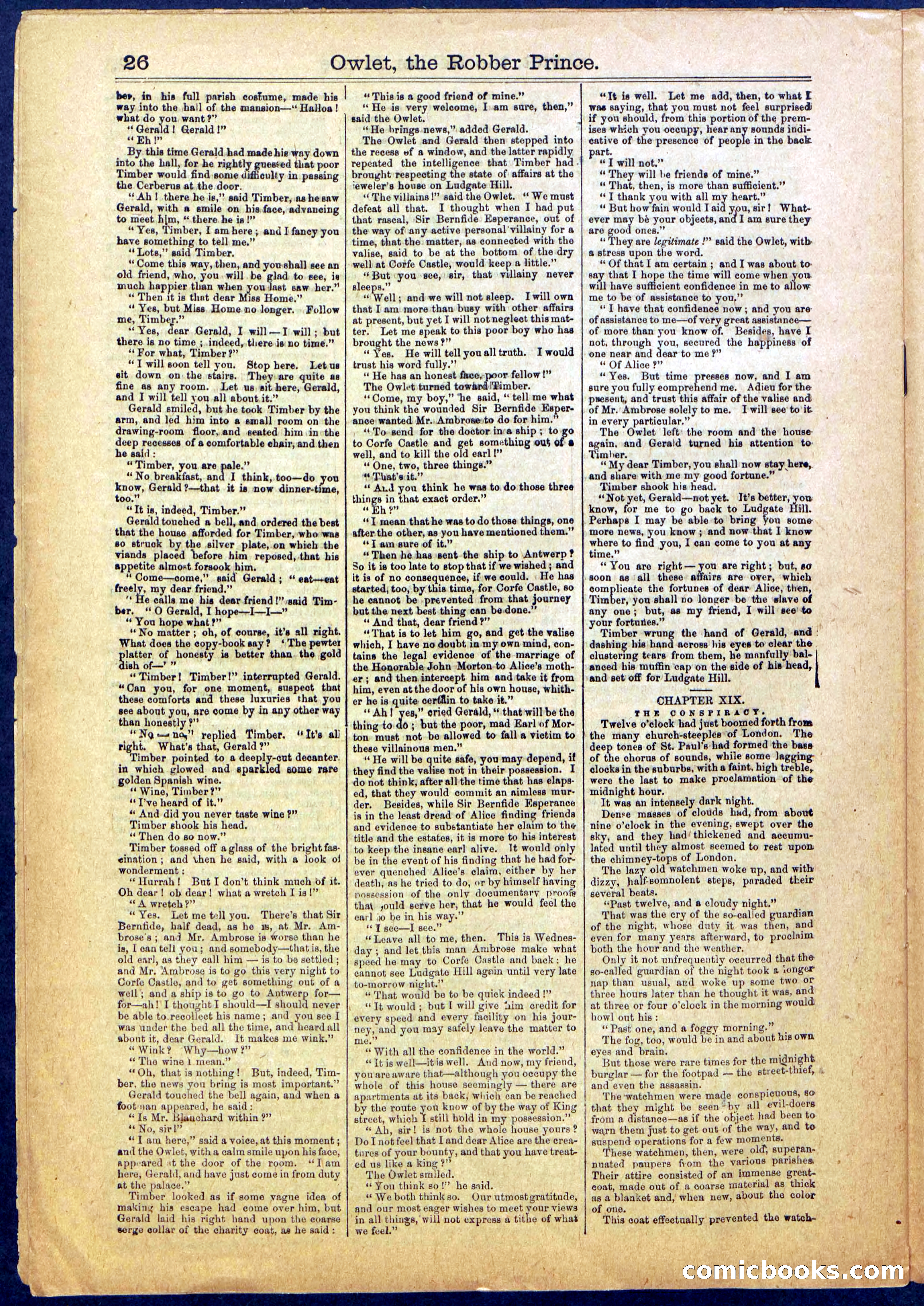 Owlet, the Robber Prince; or, The Unknown Highwayman — page 26 of 40