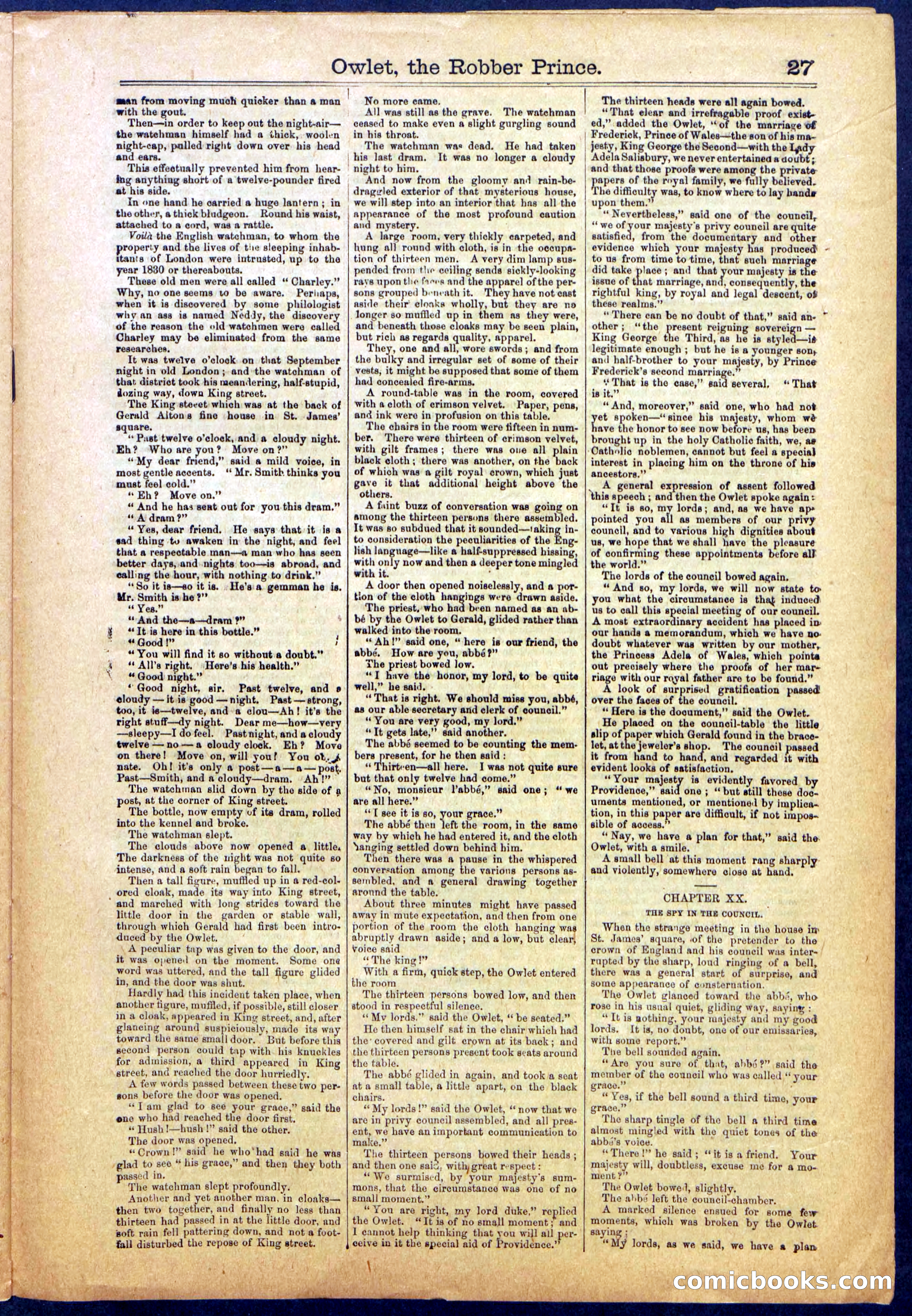 Owlet, the Robber Prince; or, The Unknown Highwayman — page 27 of 40