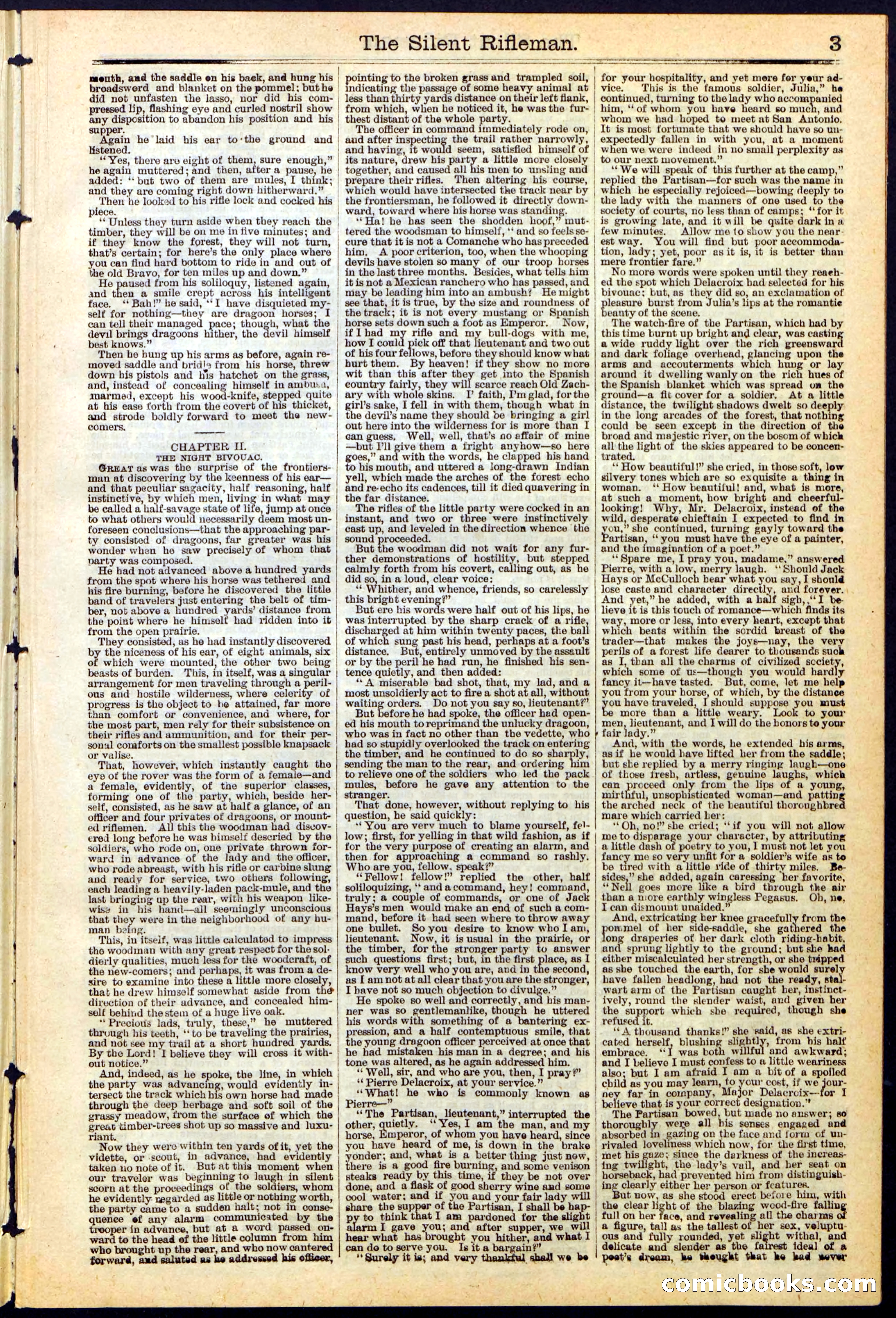 The Silent Rifleman: A Tale of the Texan Plains — page 3 of 32