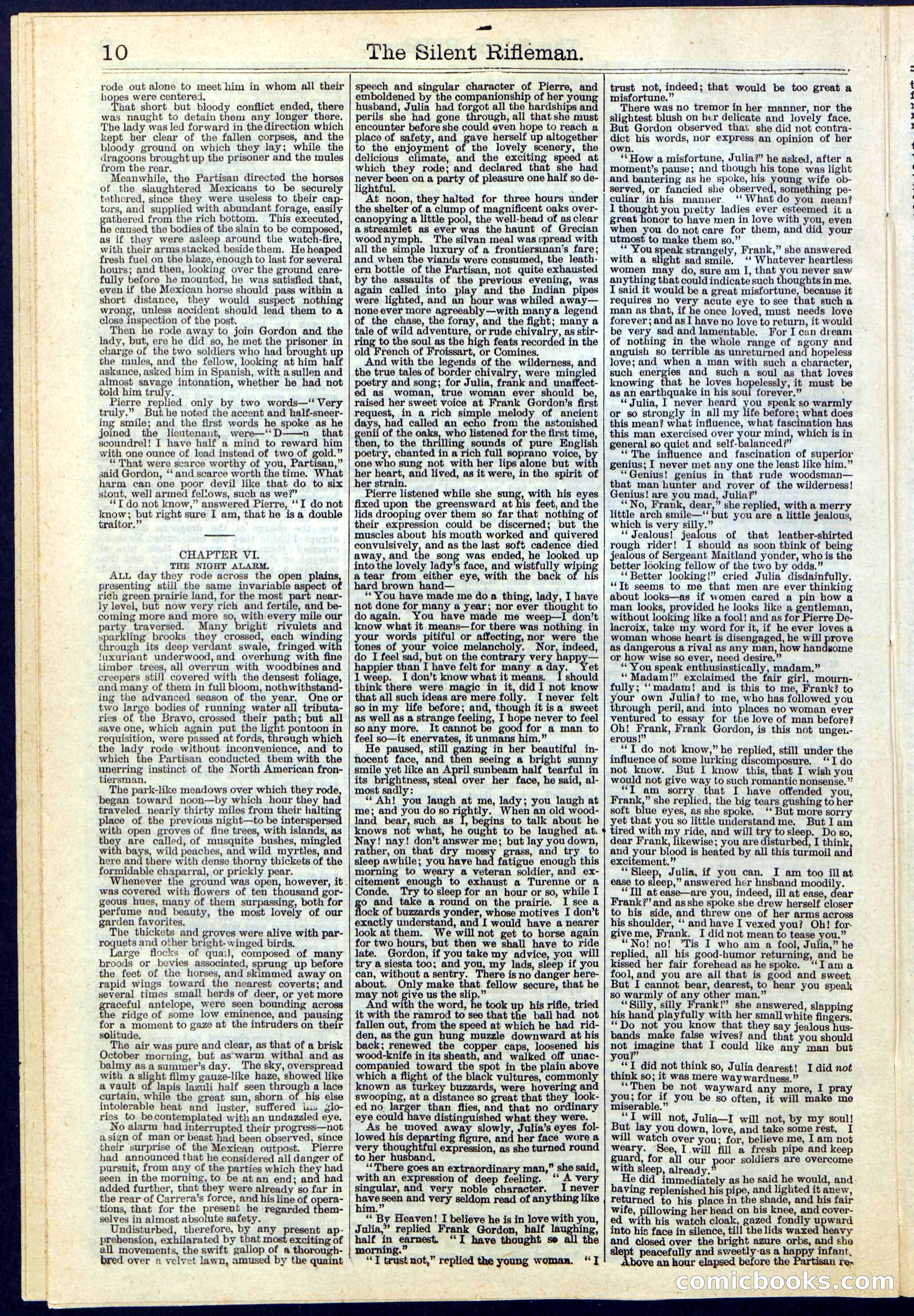 The Silent Rifleman: A Tale of the Texan Plains — page 10 of 32