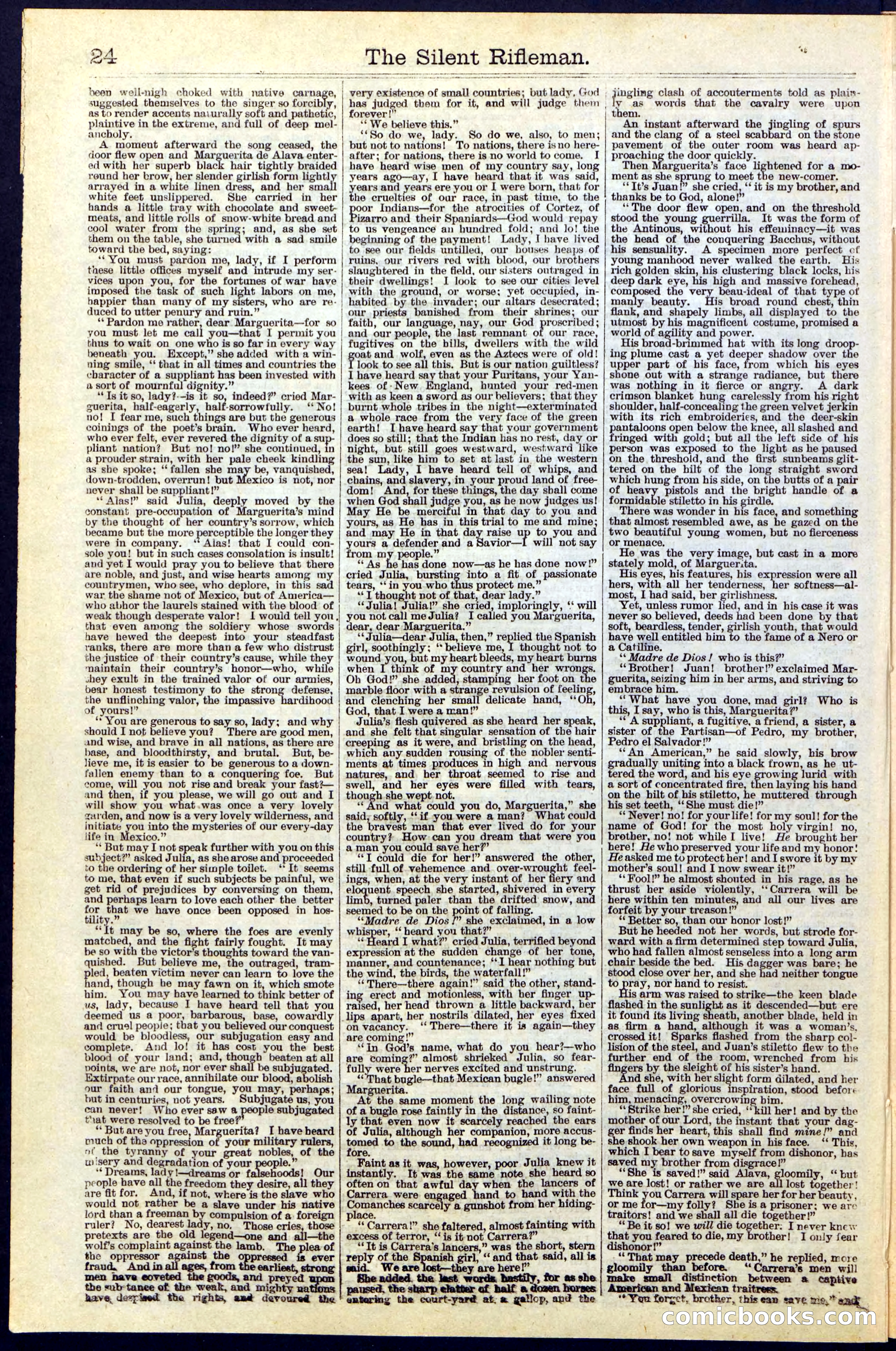 The Silent Rifleman: A Tale of the Texan Plains — page 24 of 32