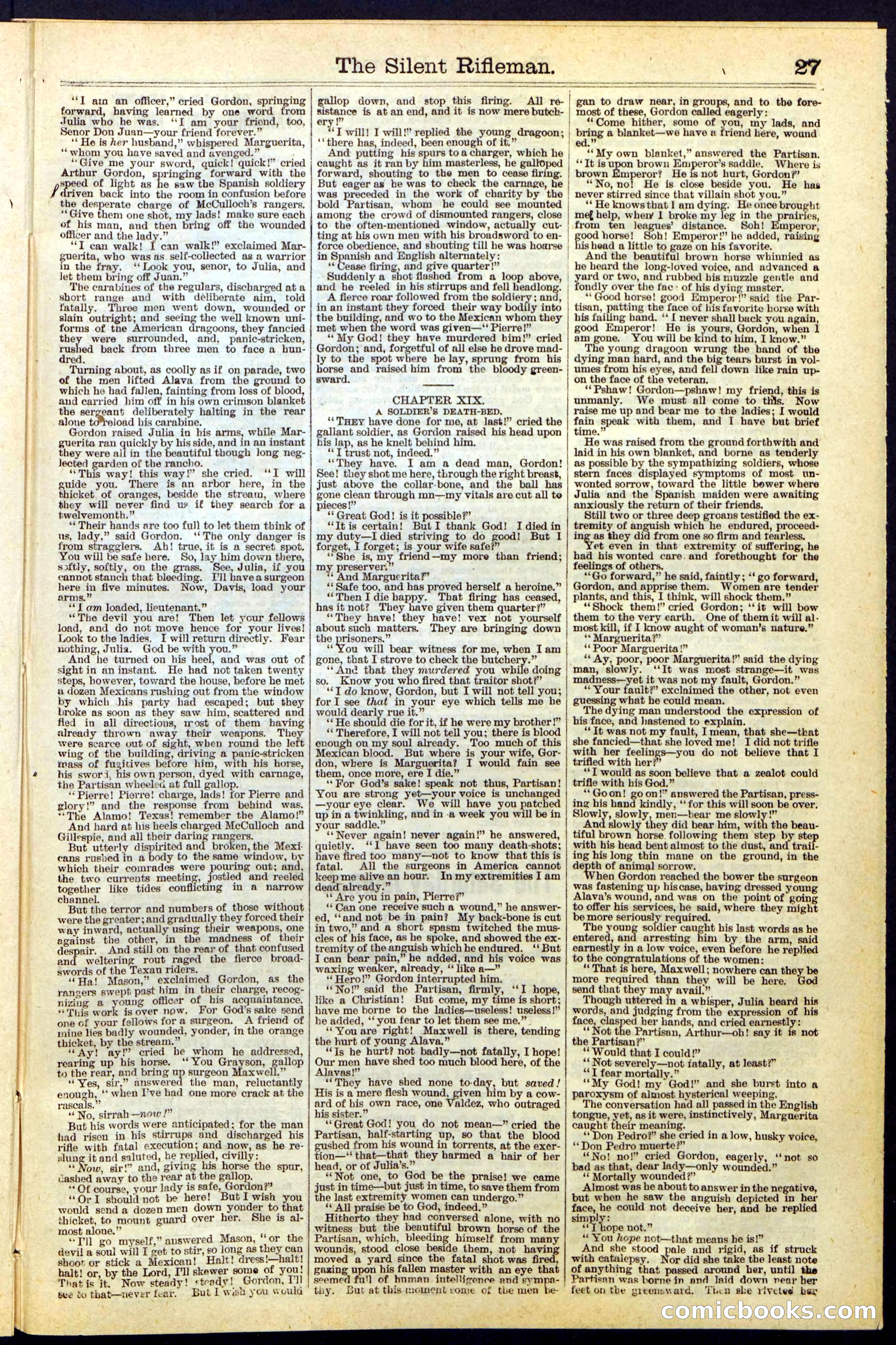 The Silent Rifleman: A Tale of the Texan Plains — page 27 of 32