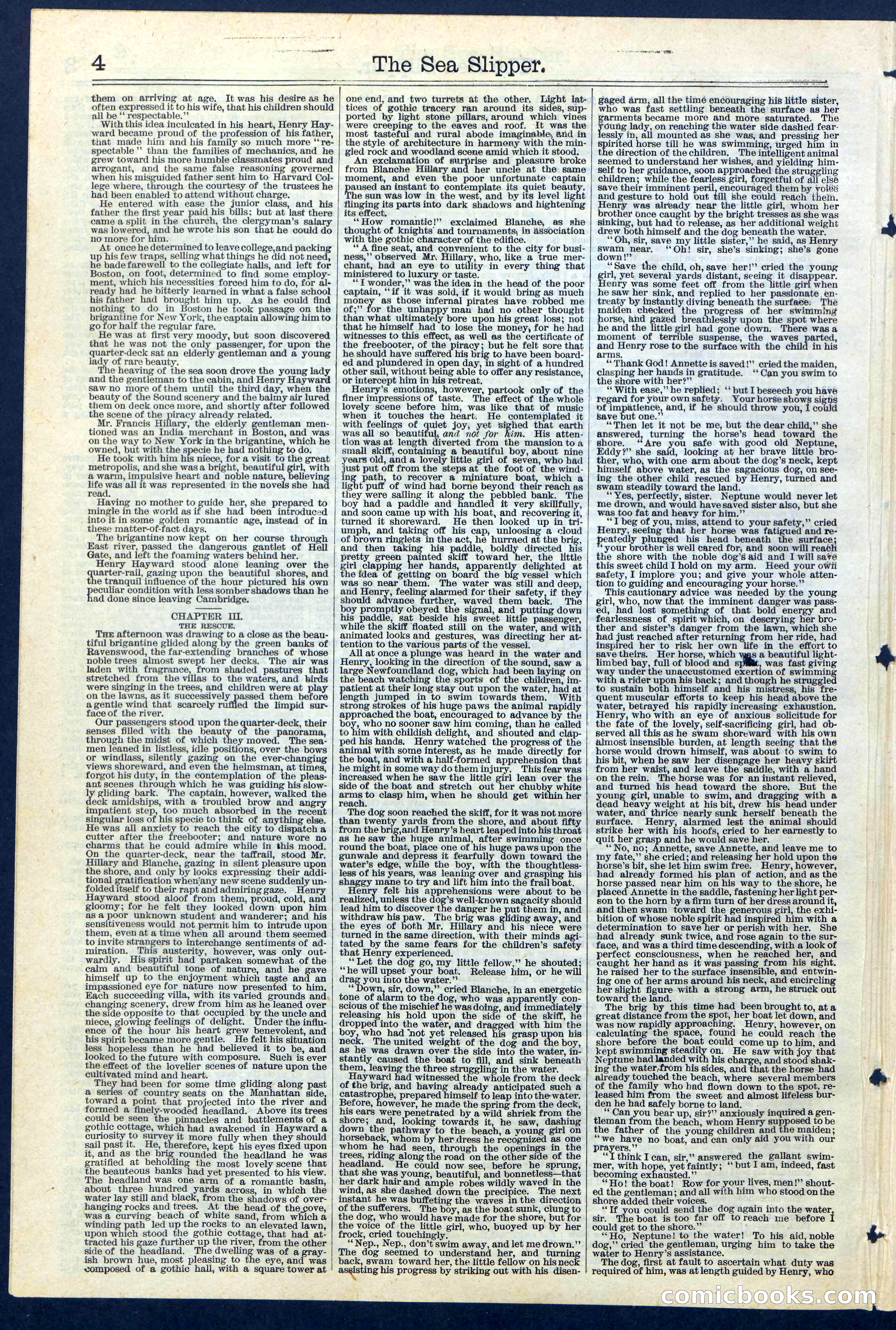 The Sea Slipper; or, The Amateur Freebooters — page 4 of 24
