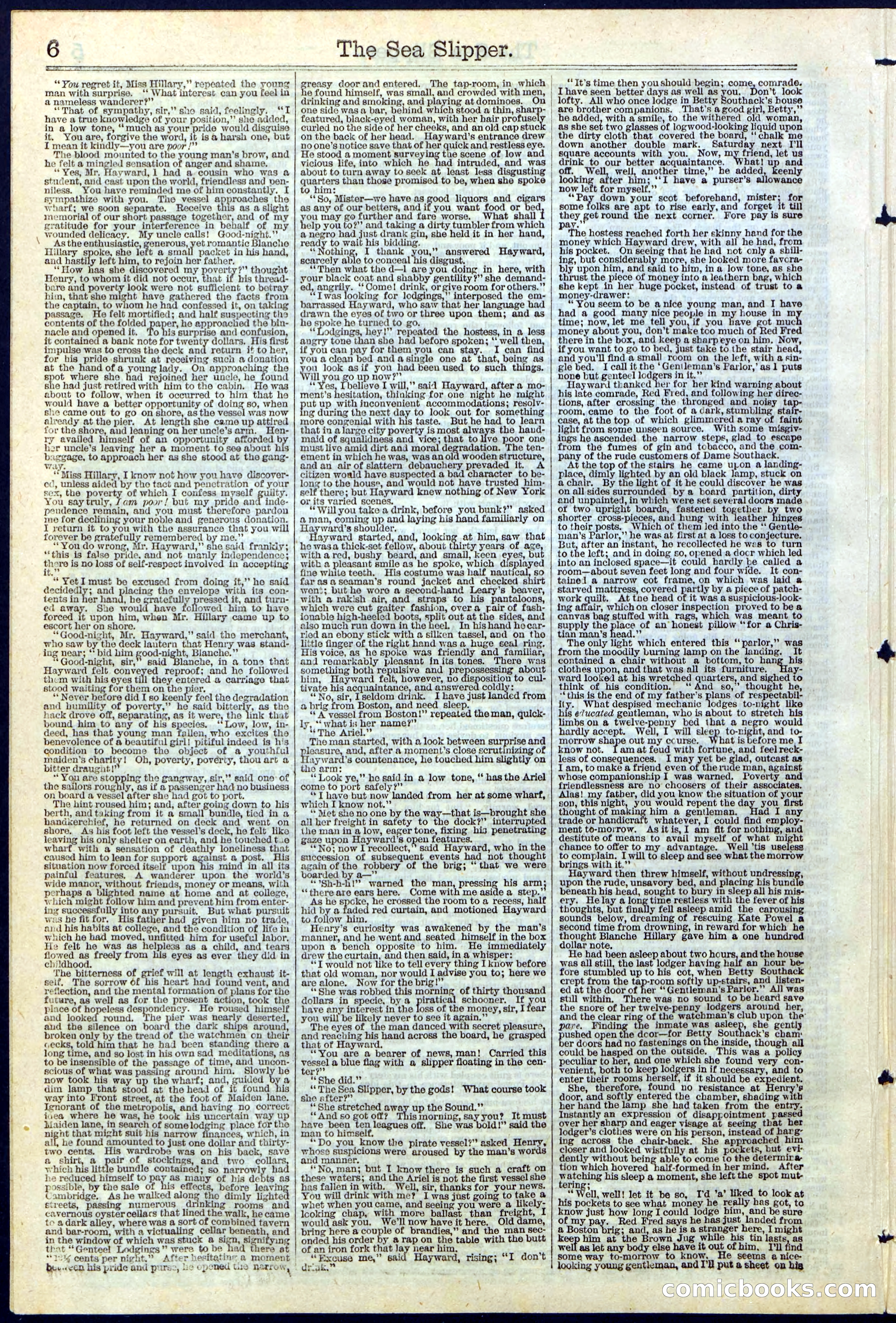 The Sea Slipper; or, The Amateur Freebooters — page 6 of 24