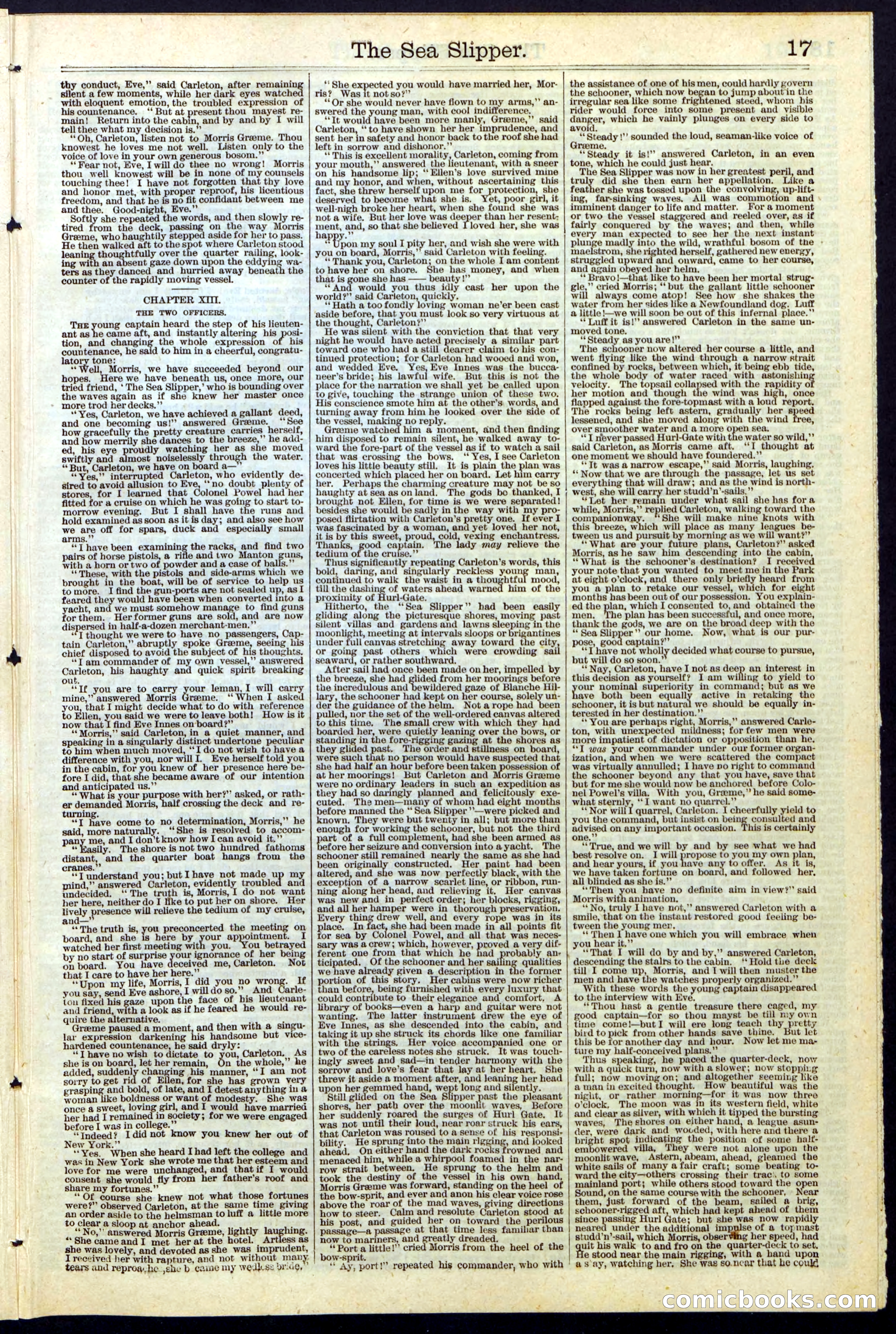 The Sea Slipper; or, The Amateur Freebooters — page 17 of 24