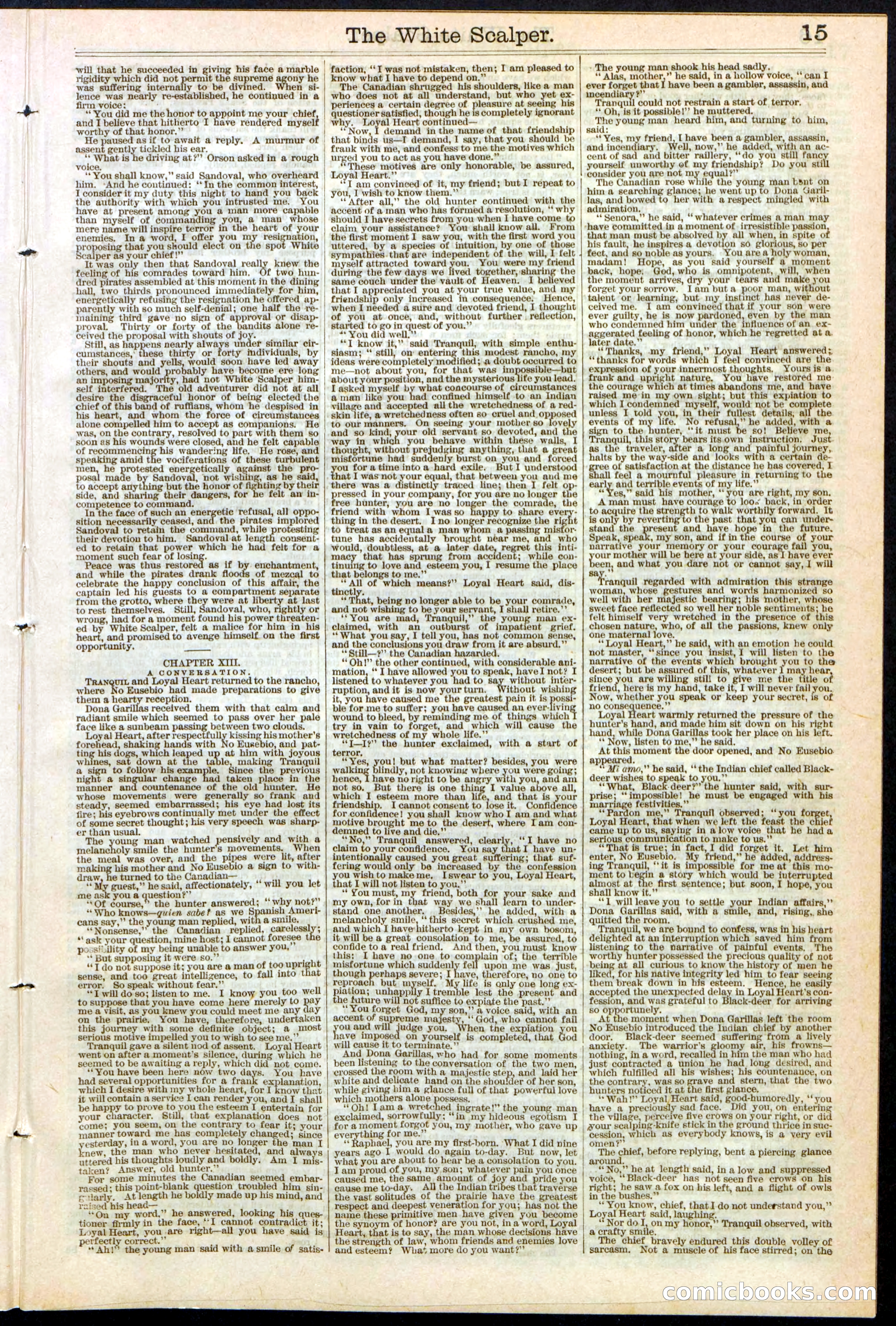 The White Scalper: A Story of the Texan War — page 15 of 32