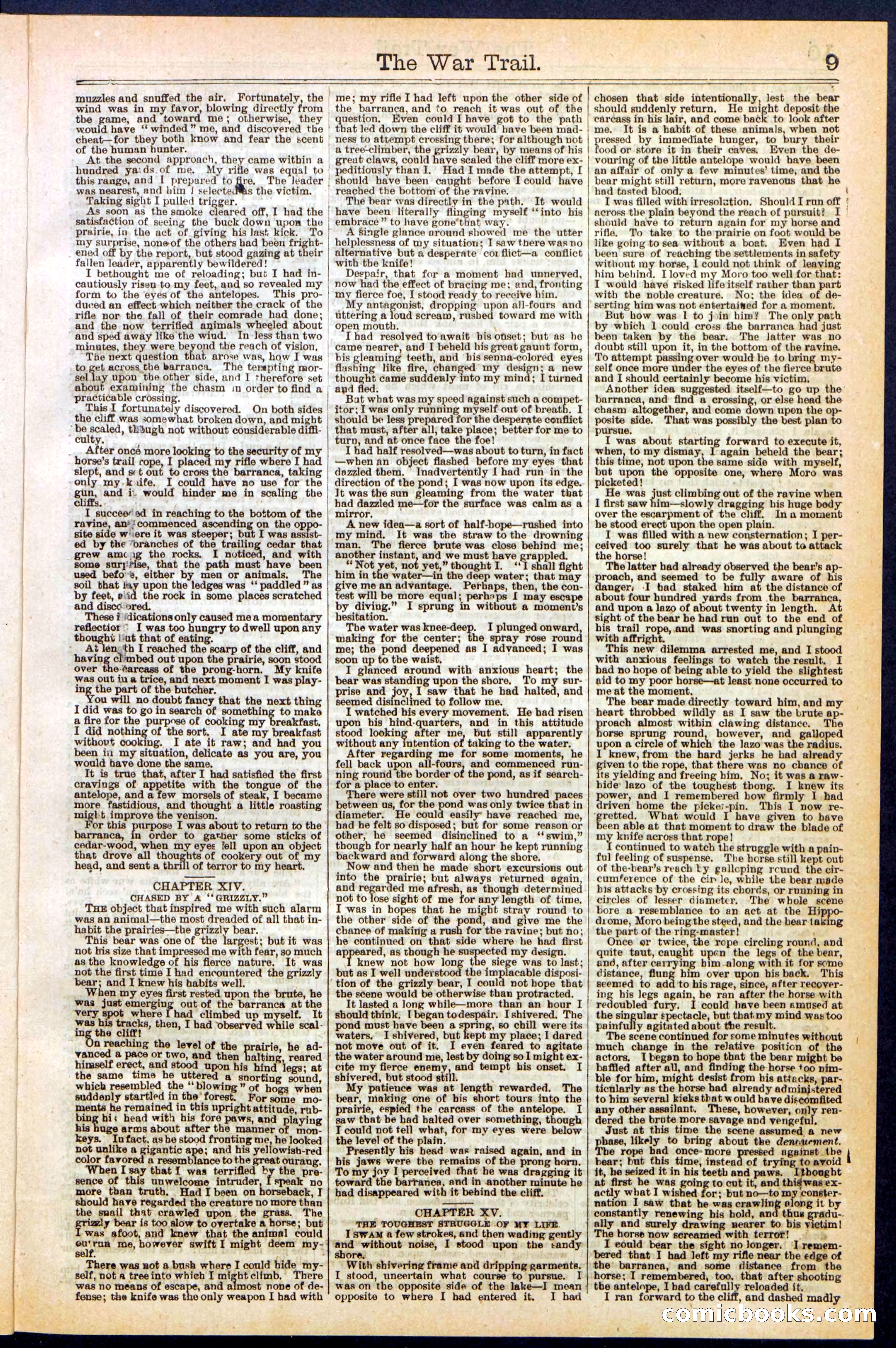 The War Trail; or, The Hunt of the Wild Horse — page 9 of 32