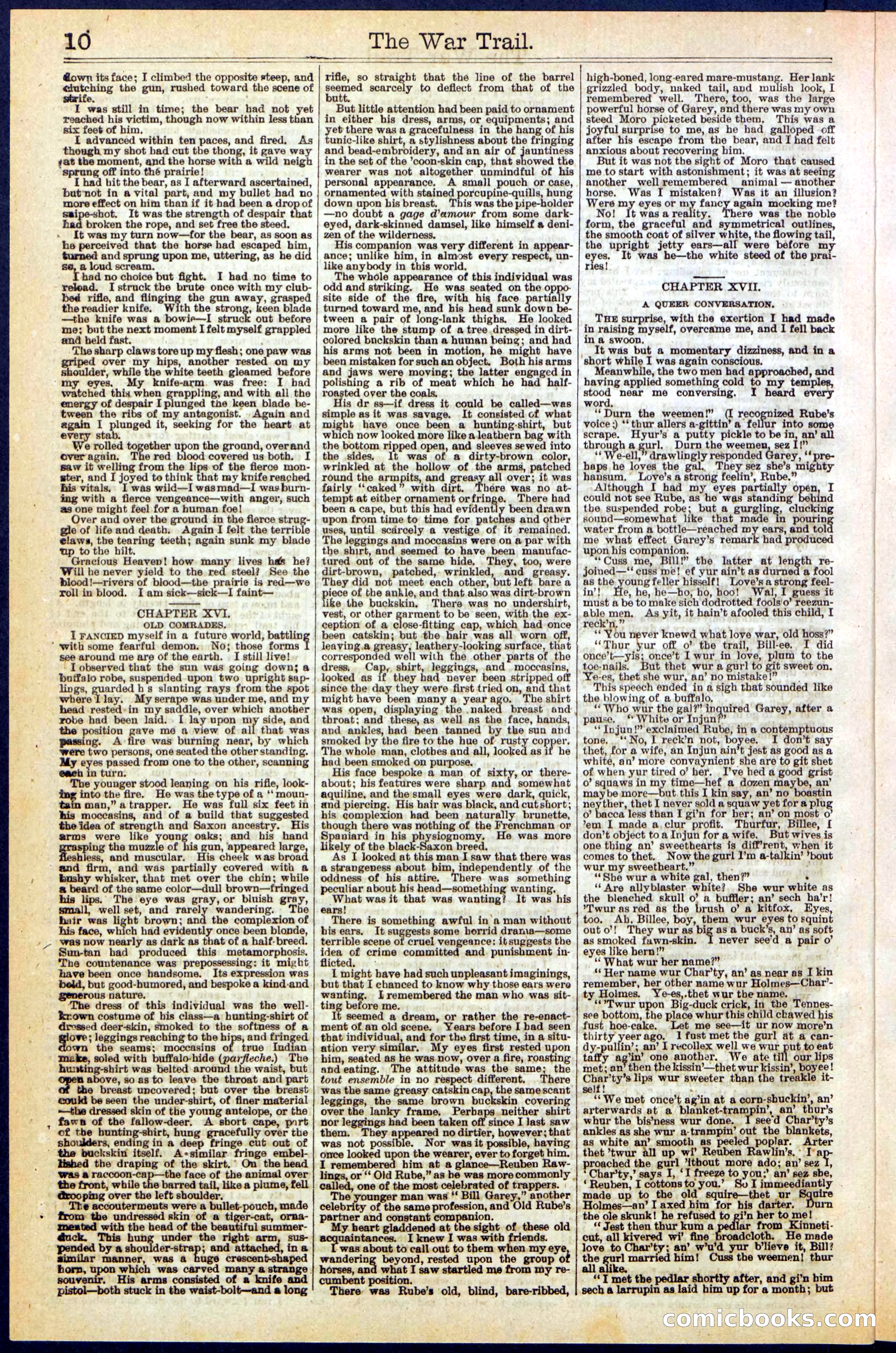 The War Trail; or, The Hunt of the Wild Horse — page 10 of 32