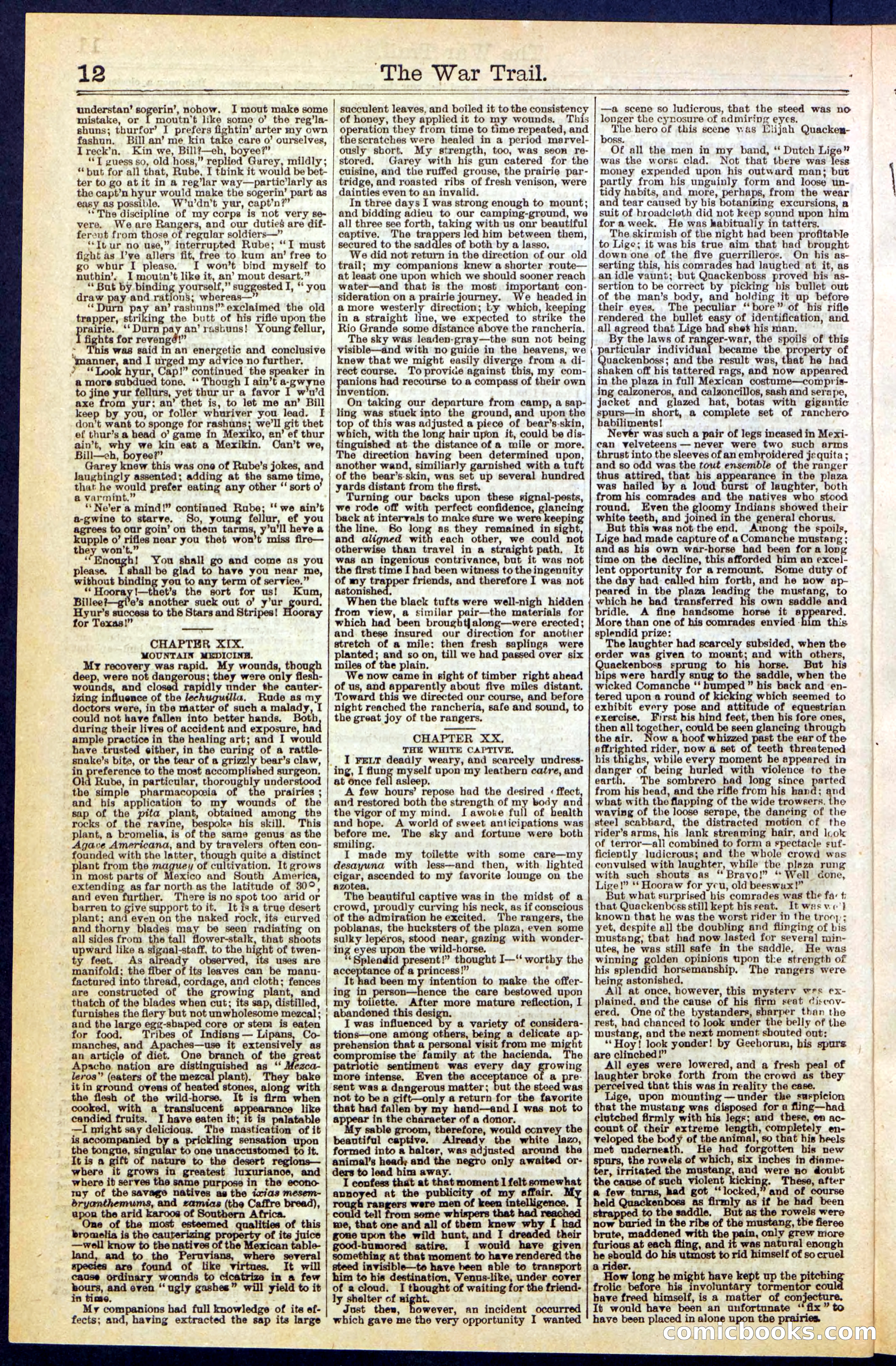 The War Trail; or, The Hunt of the Wild Horse — page 12 of 32