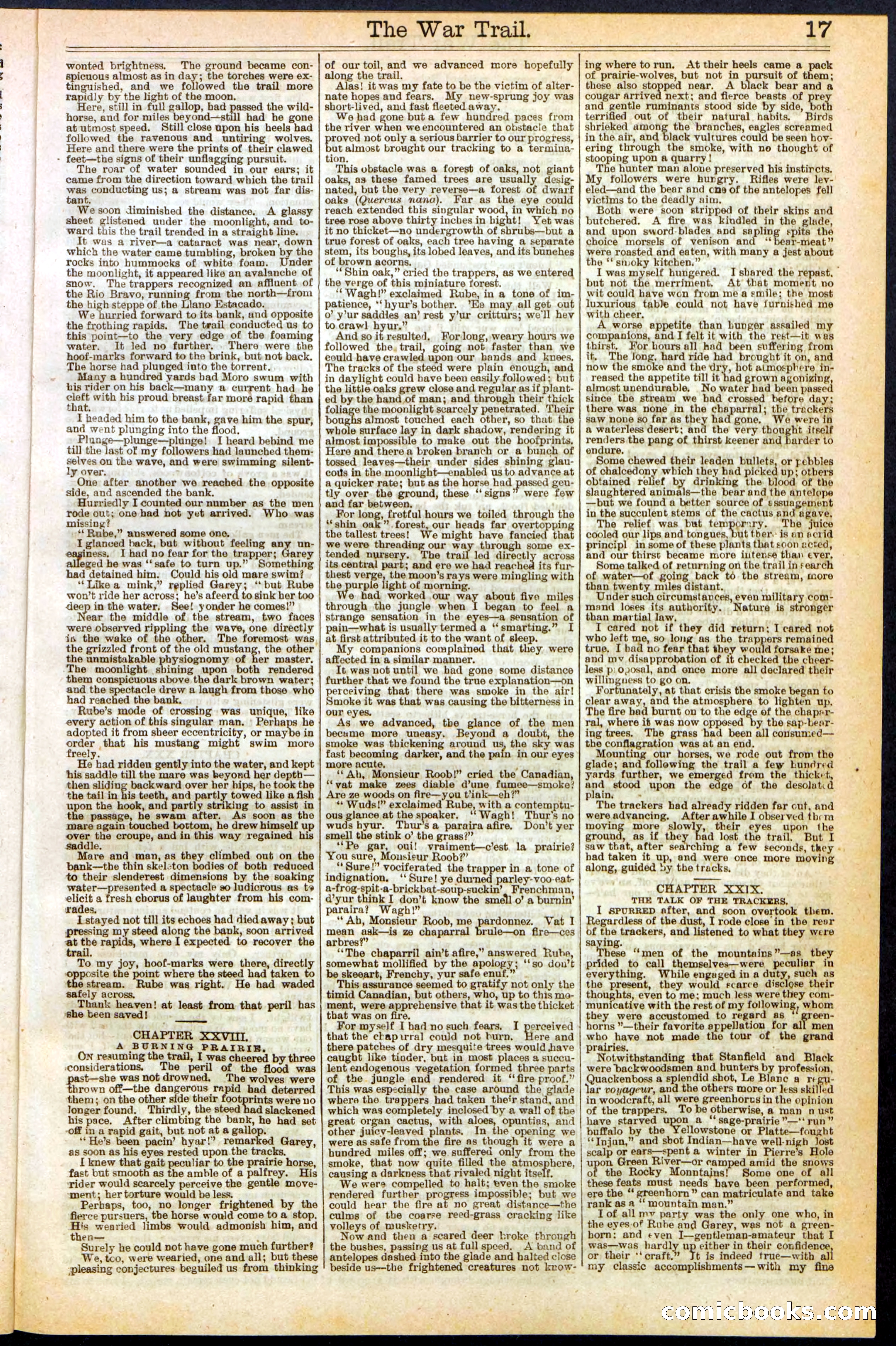 The War Trail; or, The Hunt of the Wild Horse — page 17 of 32