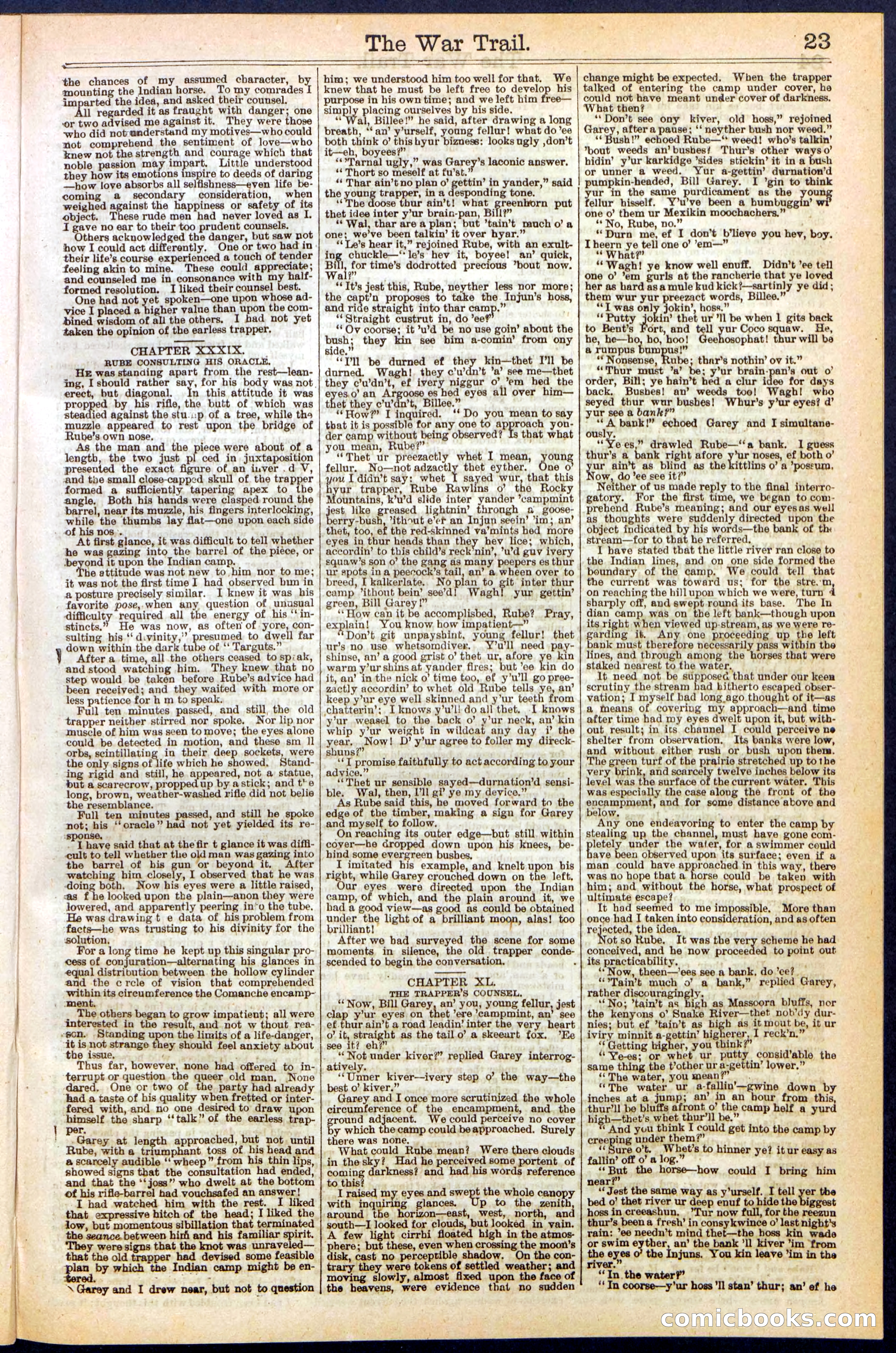 The War Trail; or, The Hunt of the Wild Horse — page 23 of 32