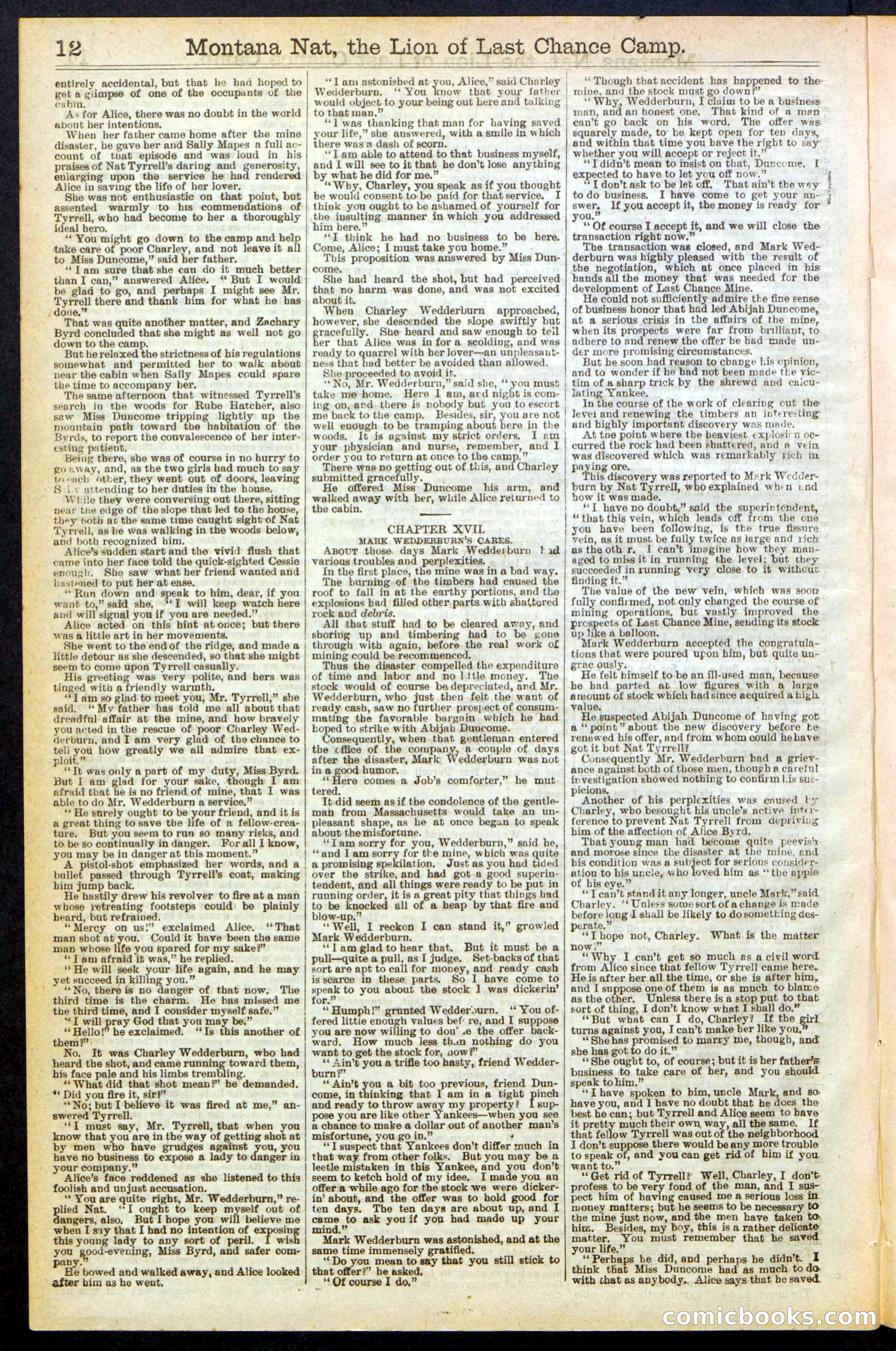 Montana Nat, The Lion of Last Chance Camp — page 12 of 24