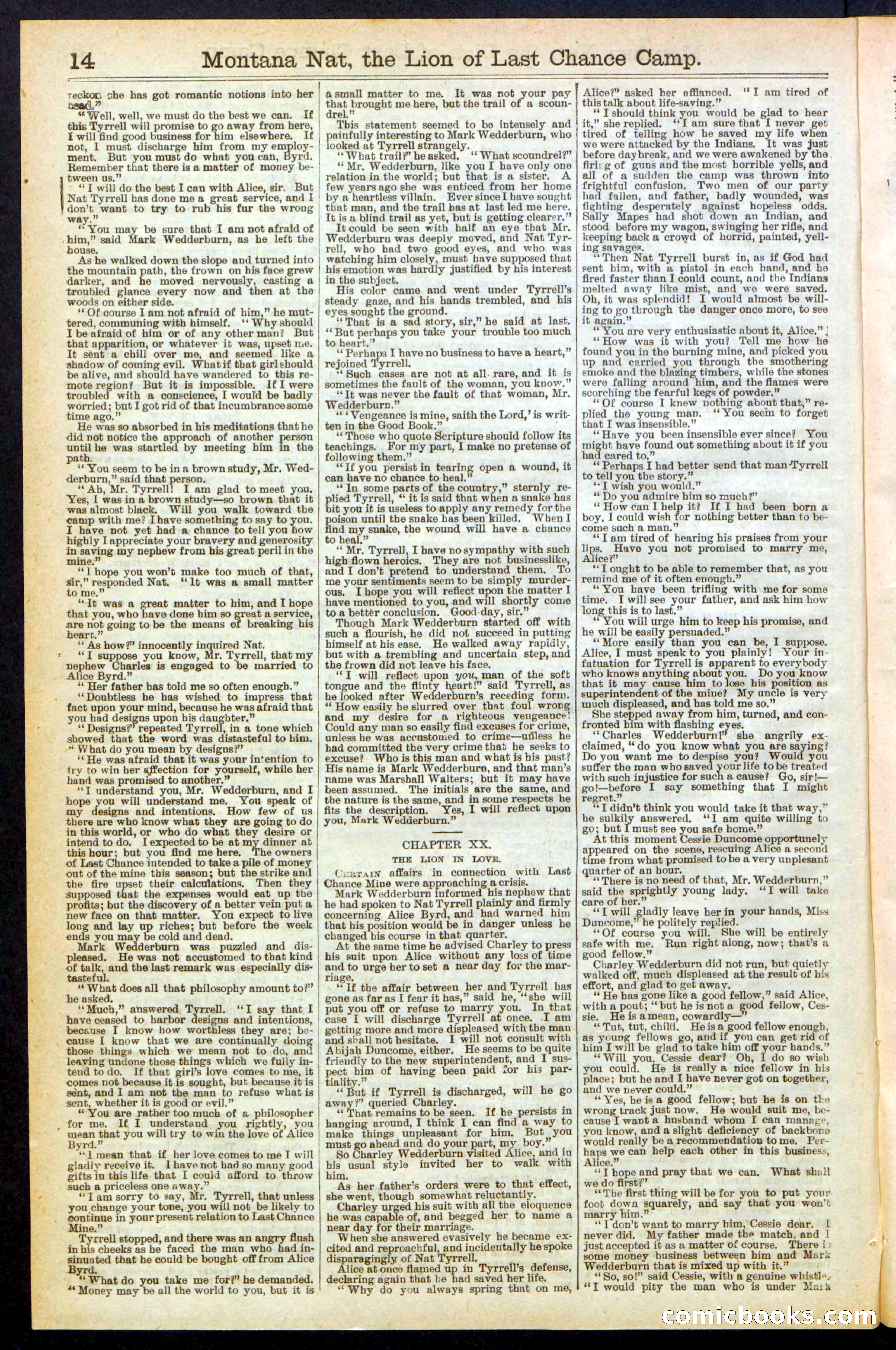 Montana Nat, The Lion of Last Chance Camp — page 14 of 24