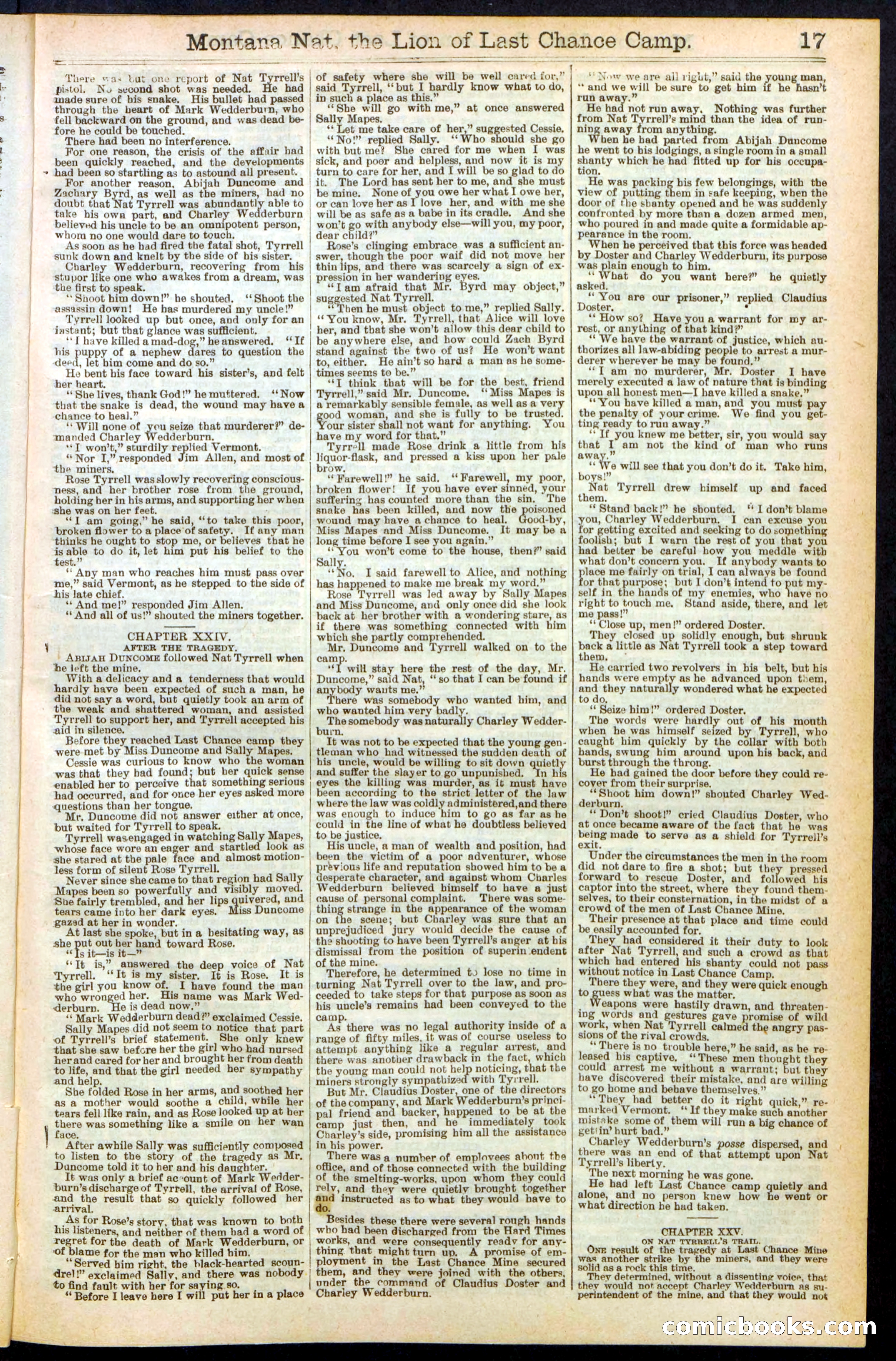 Montana Nat, The Lion of Last Chance Camp — page 17 of 24