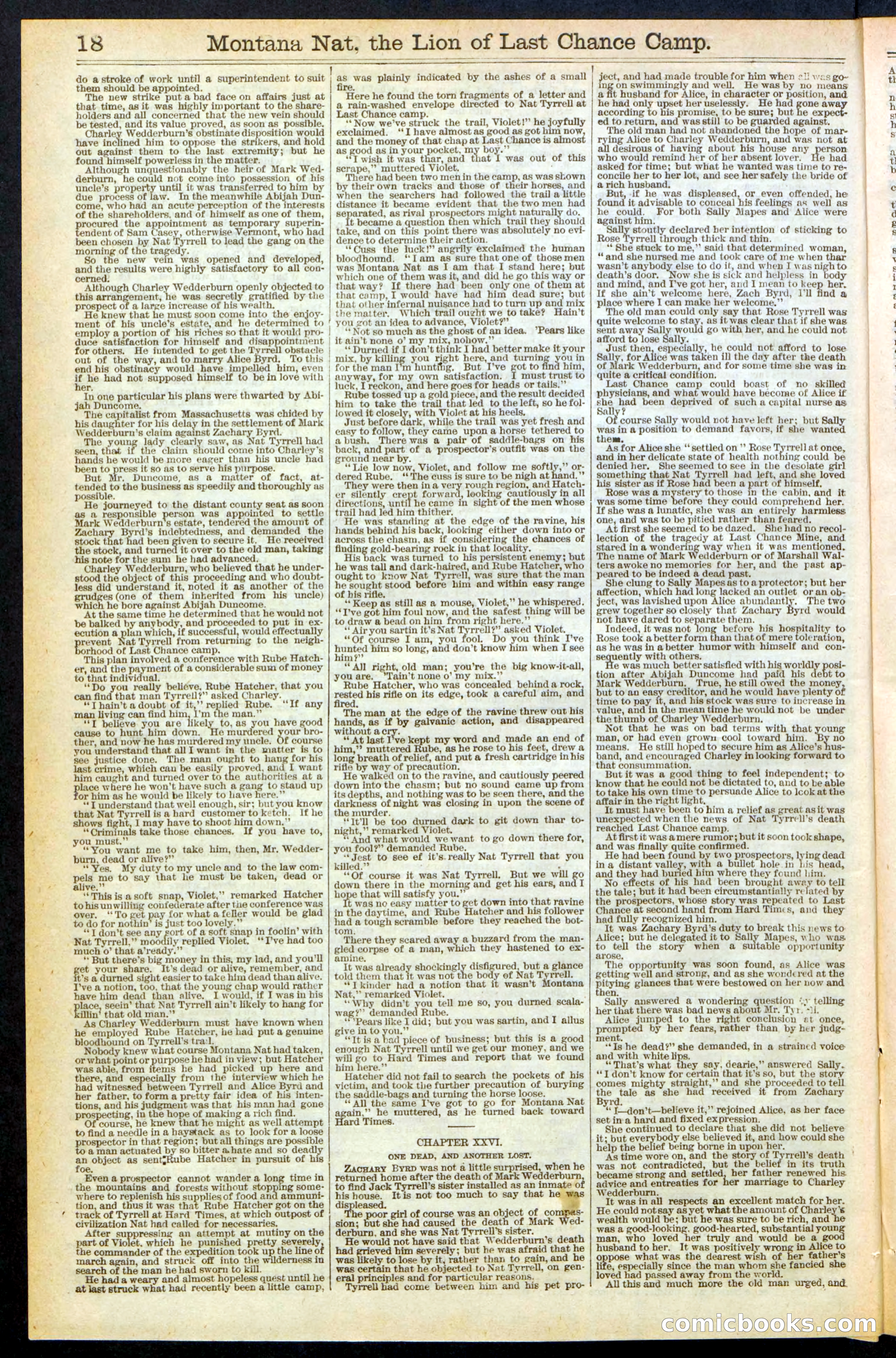 Montana Nat, The Lion of Last Chance Camp — page 18 of 24