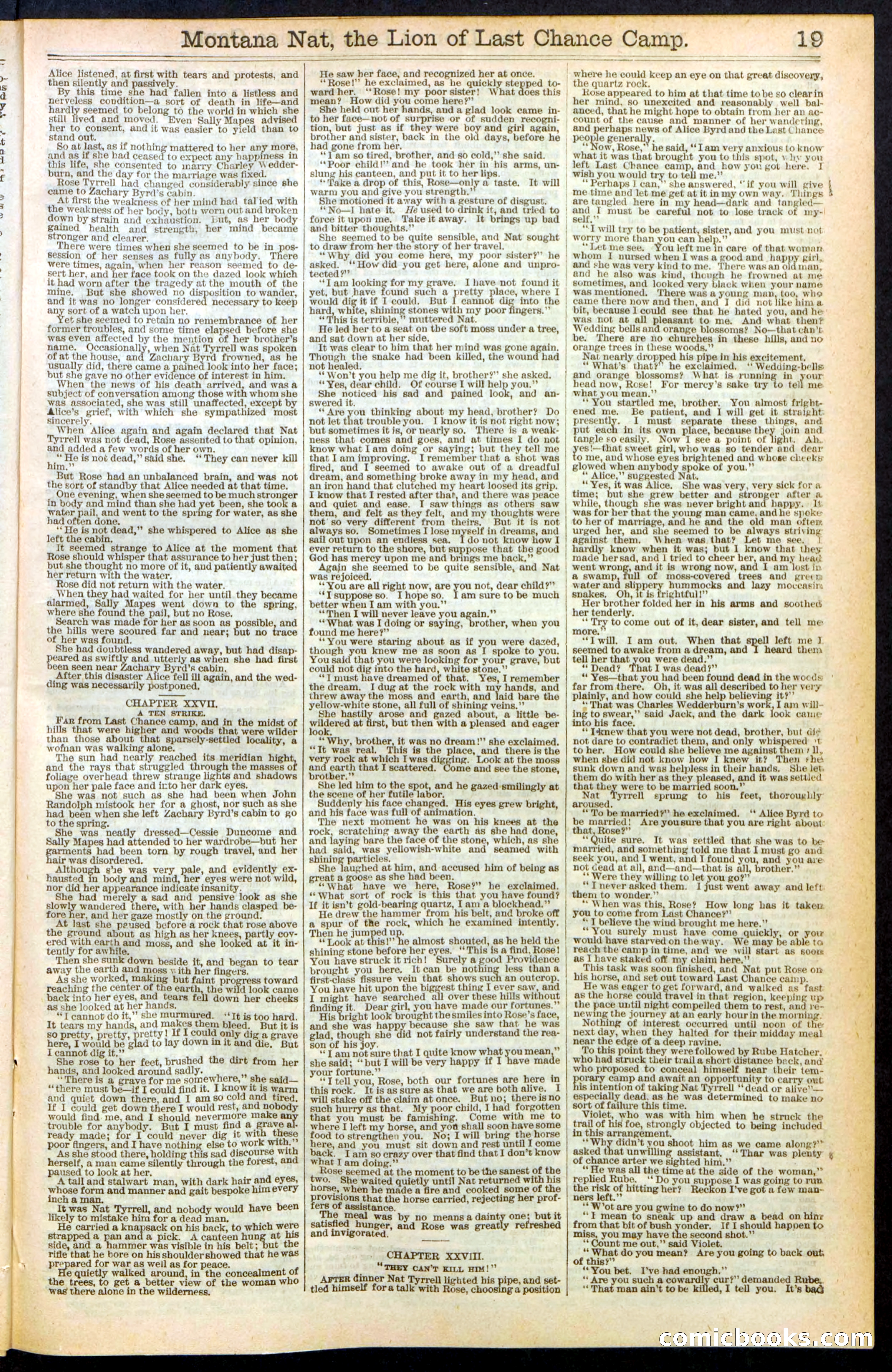 Montana Nat, The Lion of Last Chance Camp — page 19 of 24