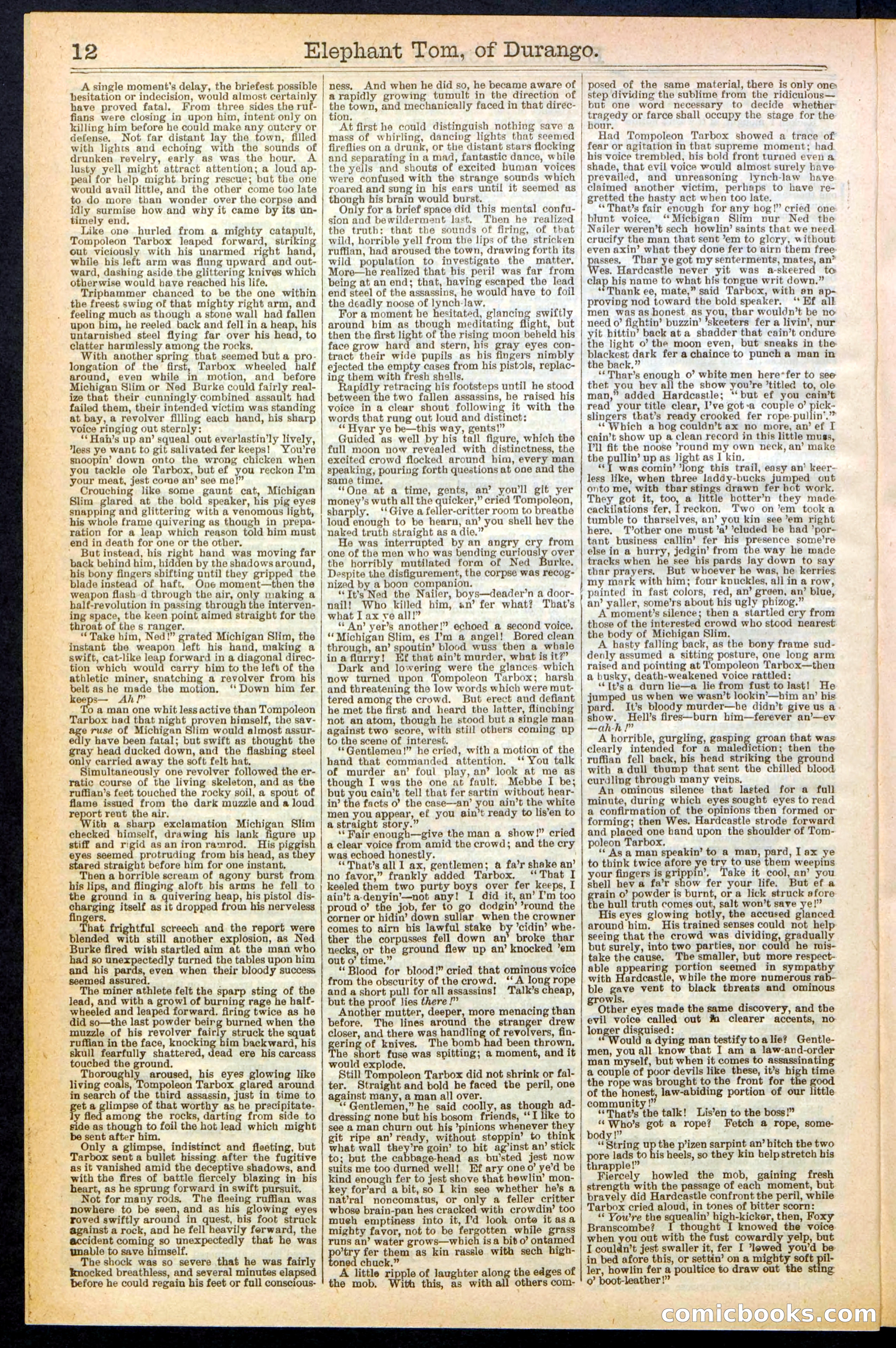 Elephant Tom of Durango — page 12 of 32