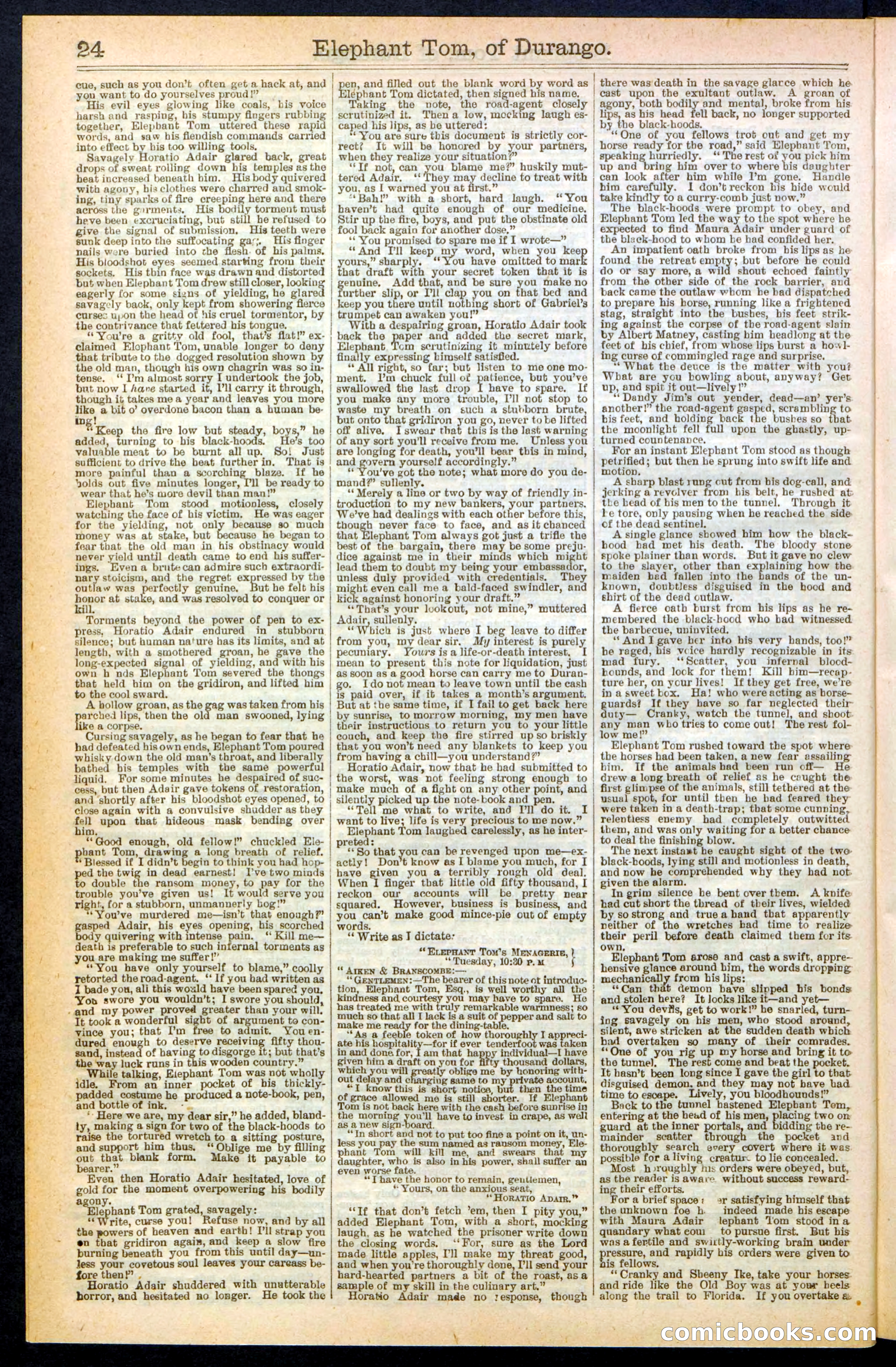 Elephant Tom of Durango — page 24 of 32