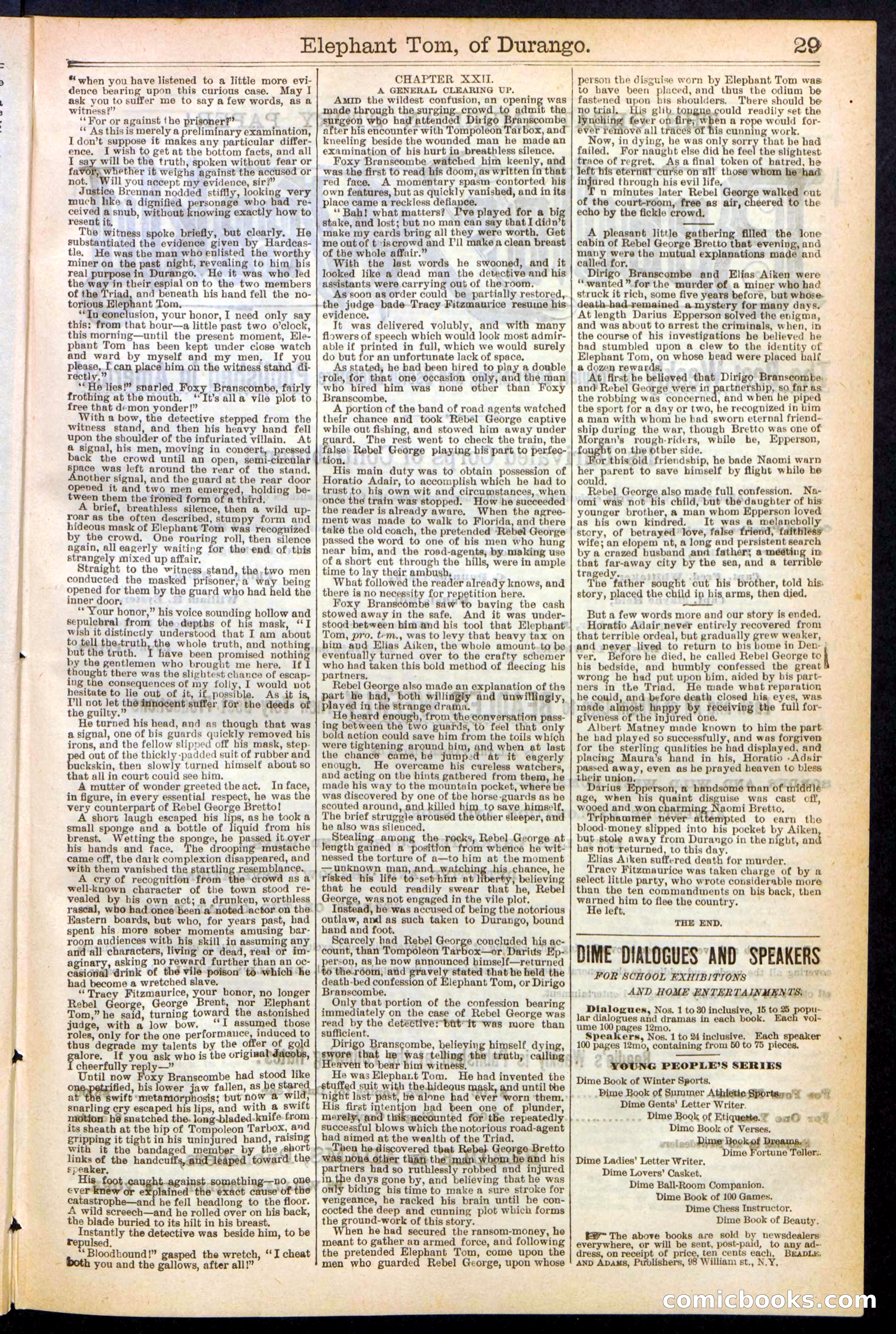 Elephant Tom of Durango — page 29 of 32