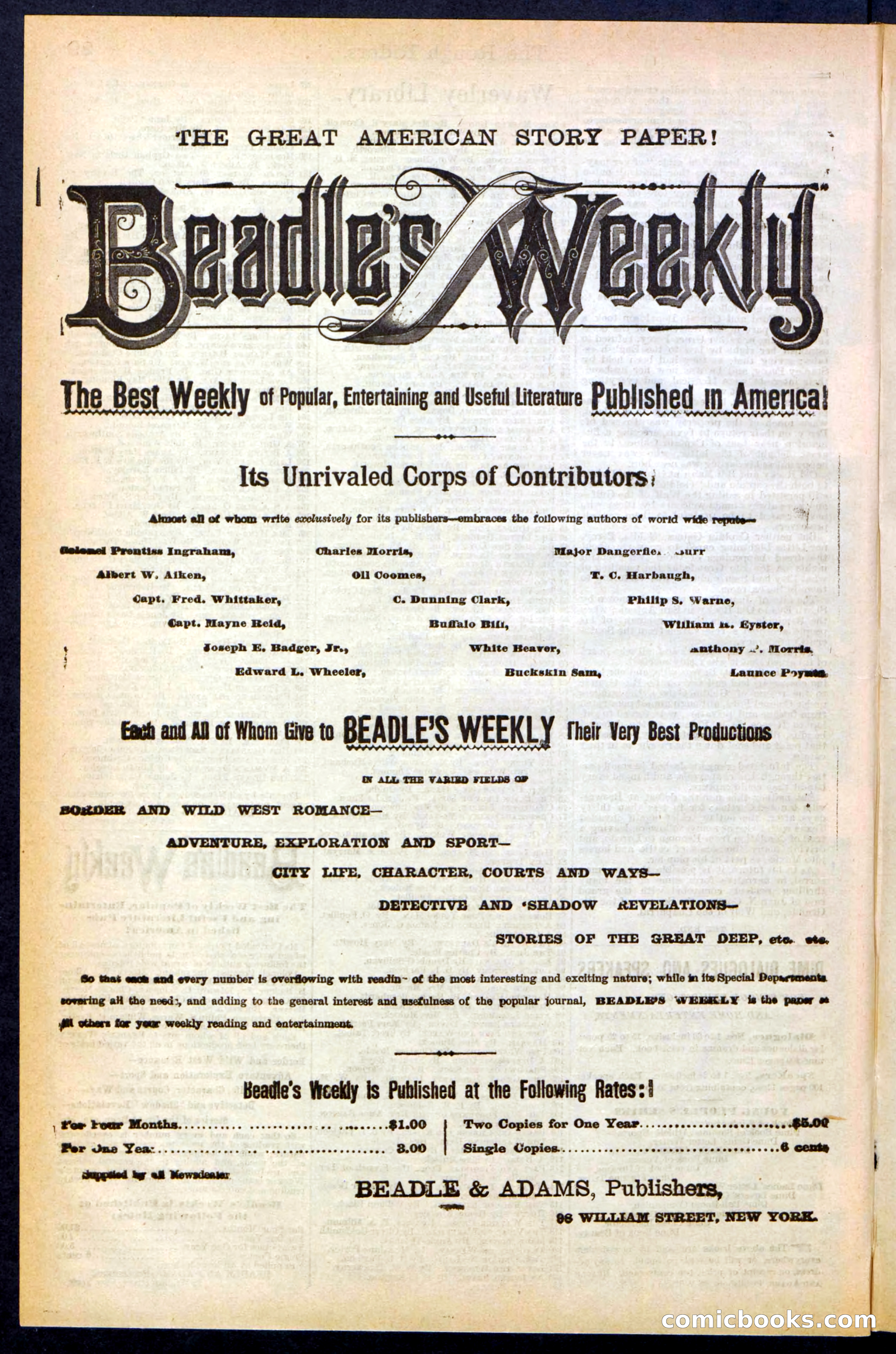 The Rough Riders; or, Sharp Eye, the Seminole Scourge — page 30 of 32