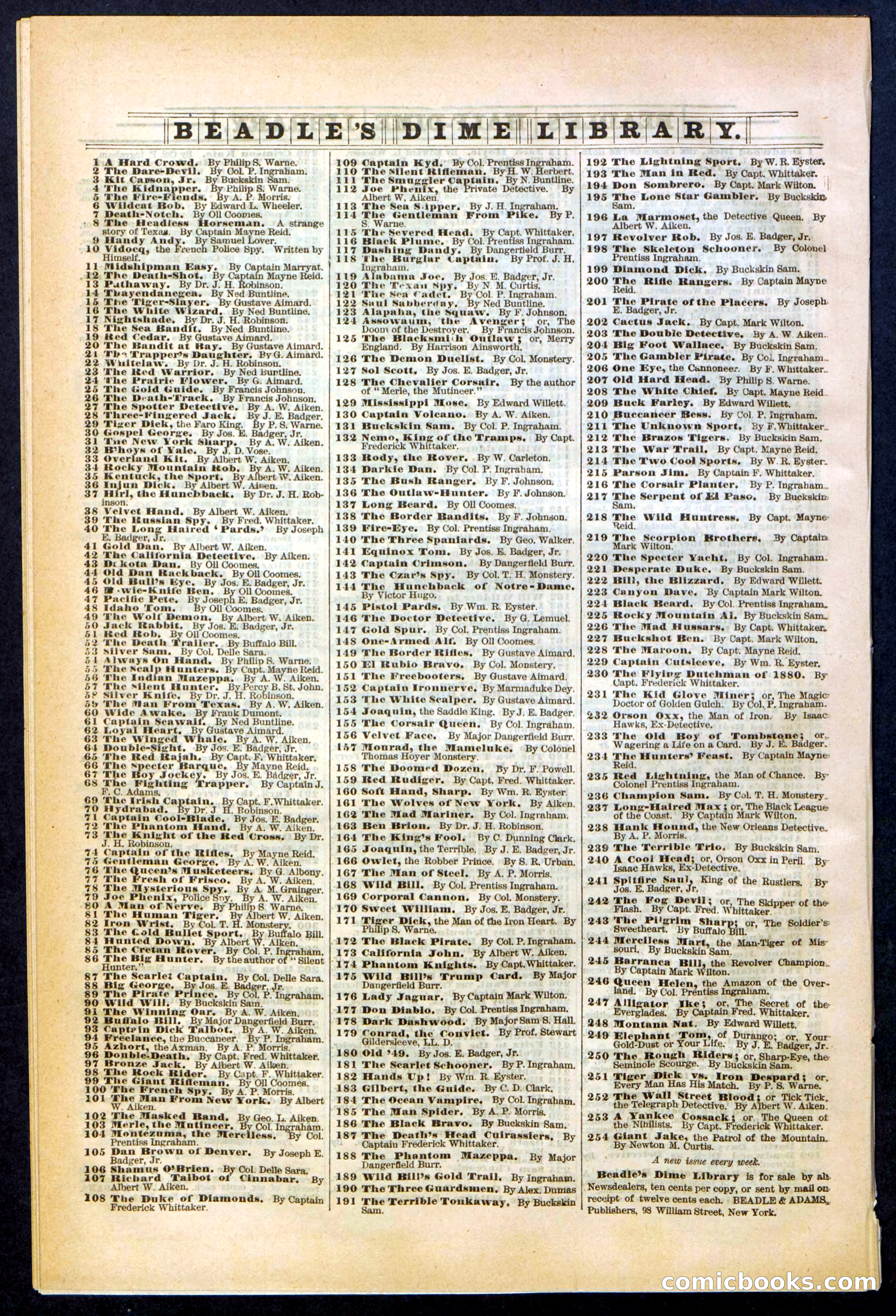 The Rough Riders; or, Sharp Eye, the Seminole Scourge — page 32 of 32