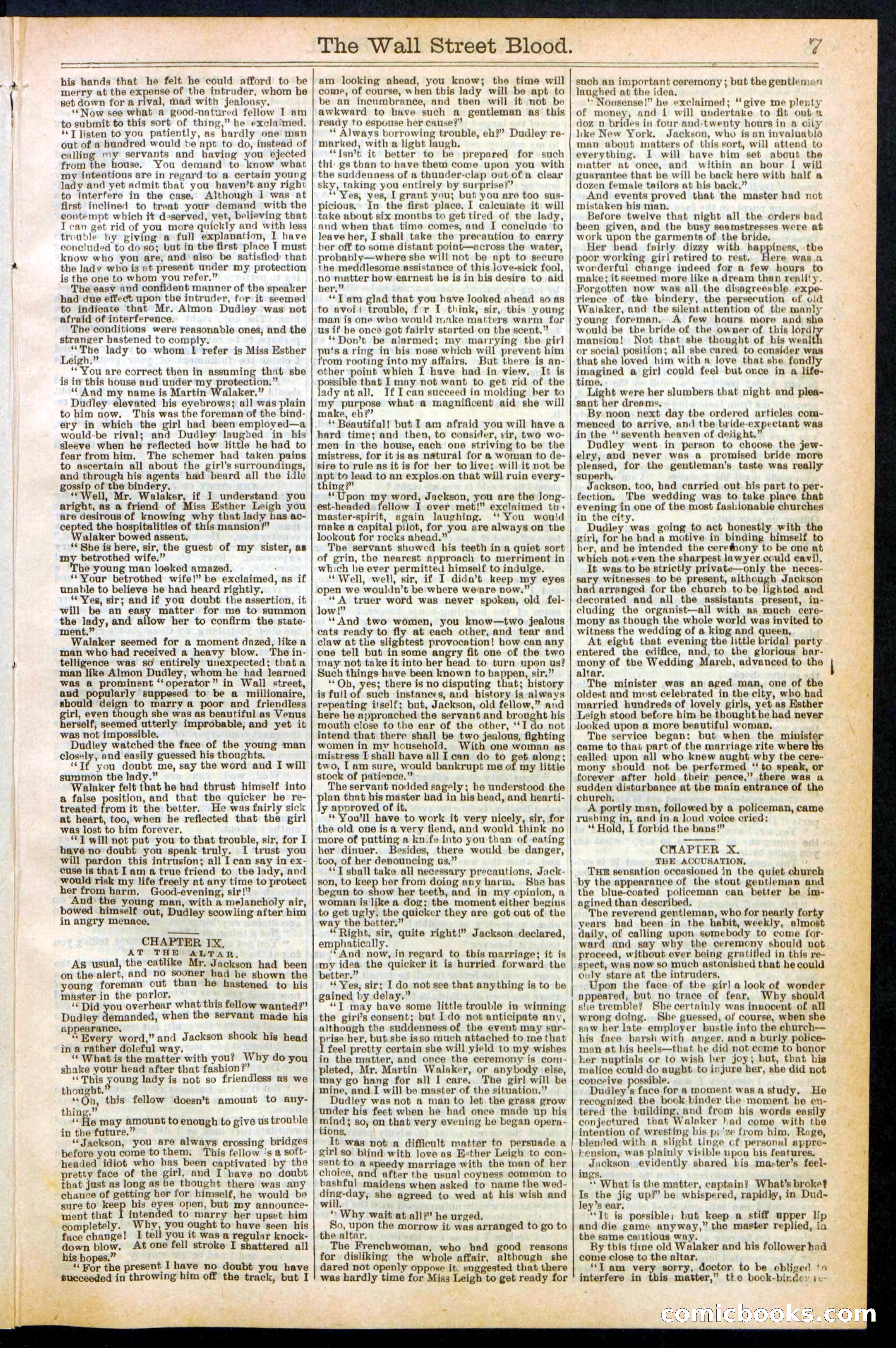 The Wall Street Blood; or, Tick Tick, the Telegraph Girl — page 7 of 24