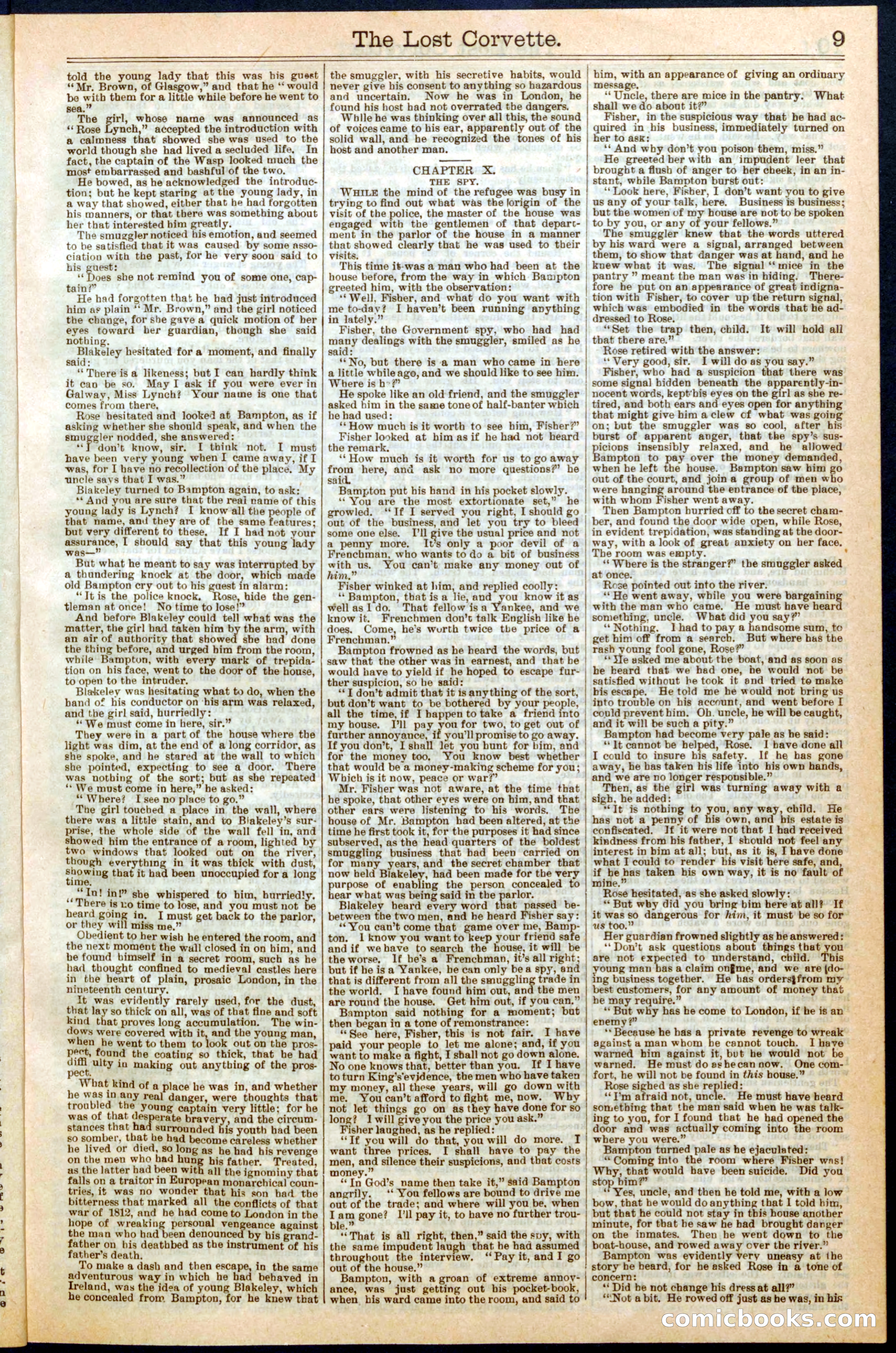 The Lost Corvette; or, Blakeley's Last Cruise — page 9 of 32