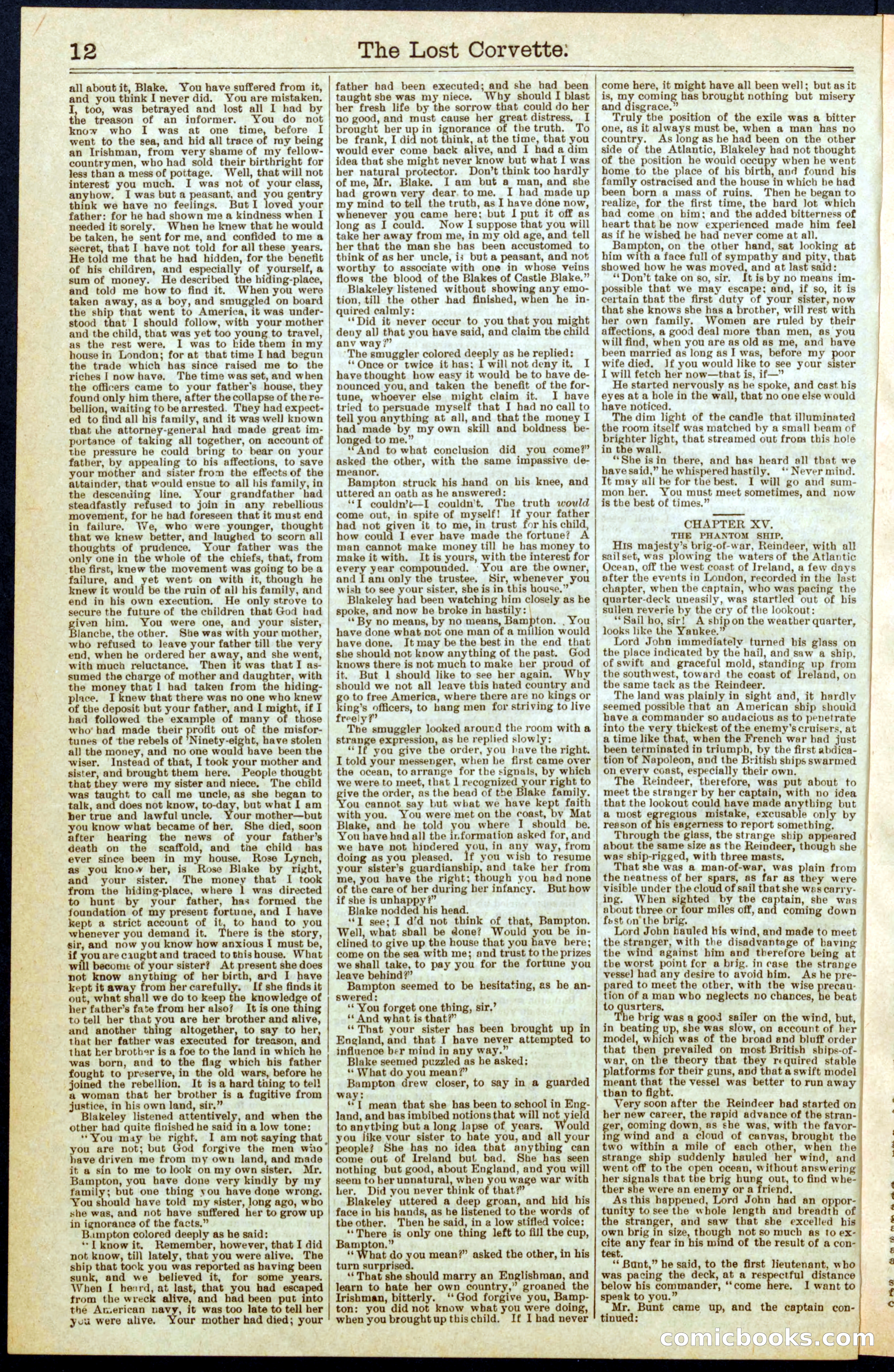 The Lost Corvette; or, Blakeley's Last Cruise — page 12 of 32