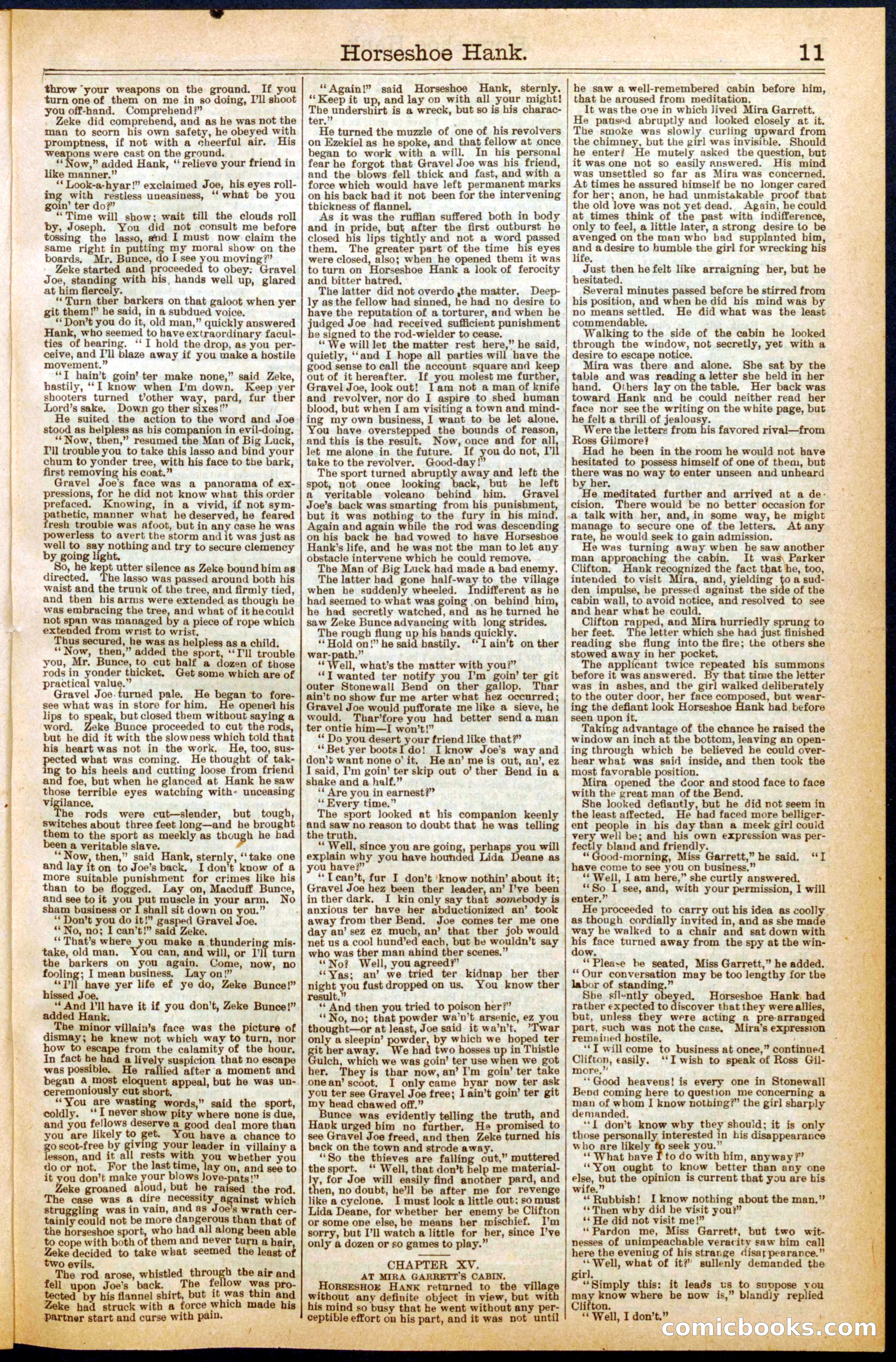Horseshoe Hank, the Man of Big Luck — page 11 of 32