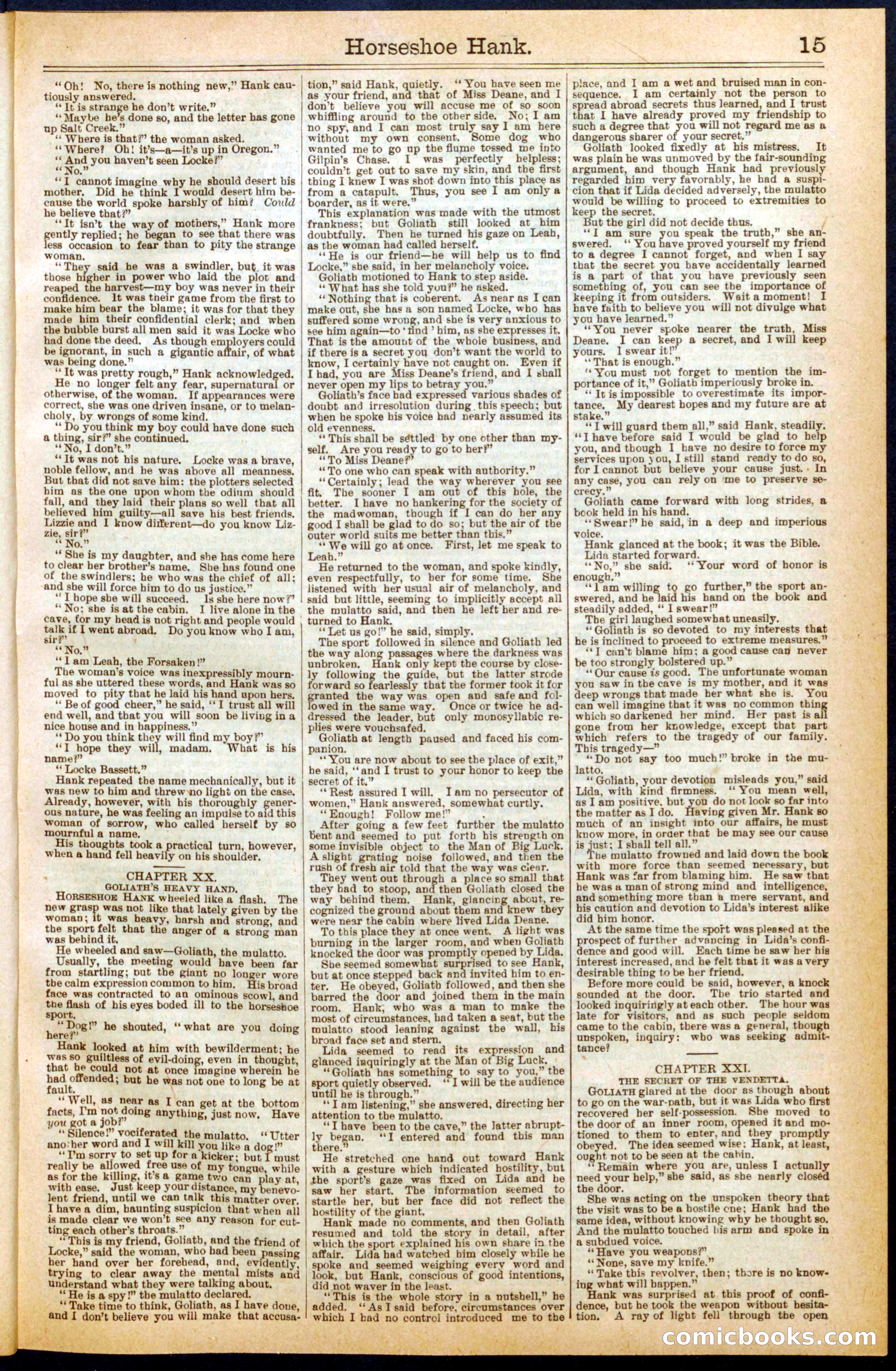 Horseshoe Hank, the Man of Big Luck — page 15 of 32