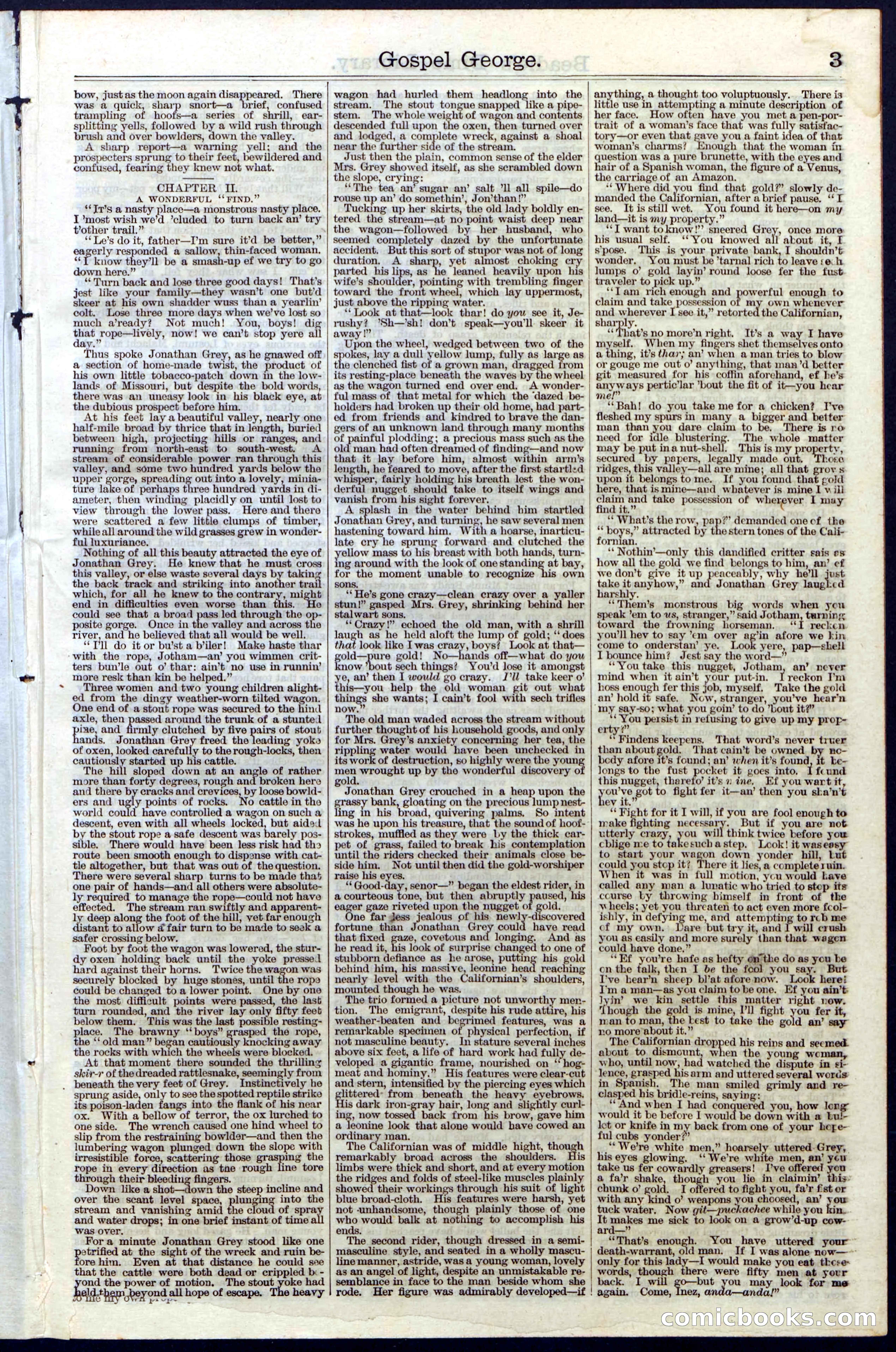 Beadle's New York Dime Library, No. 30 — page 3 of 32