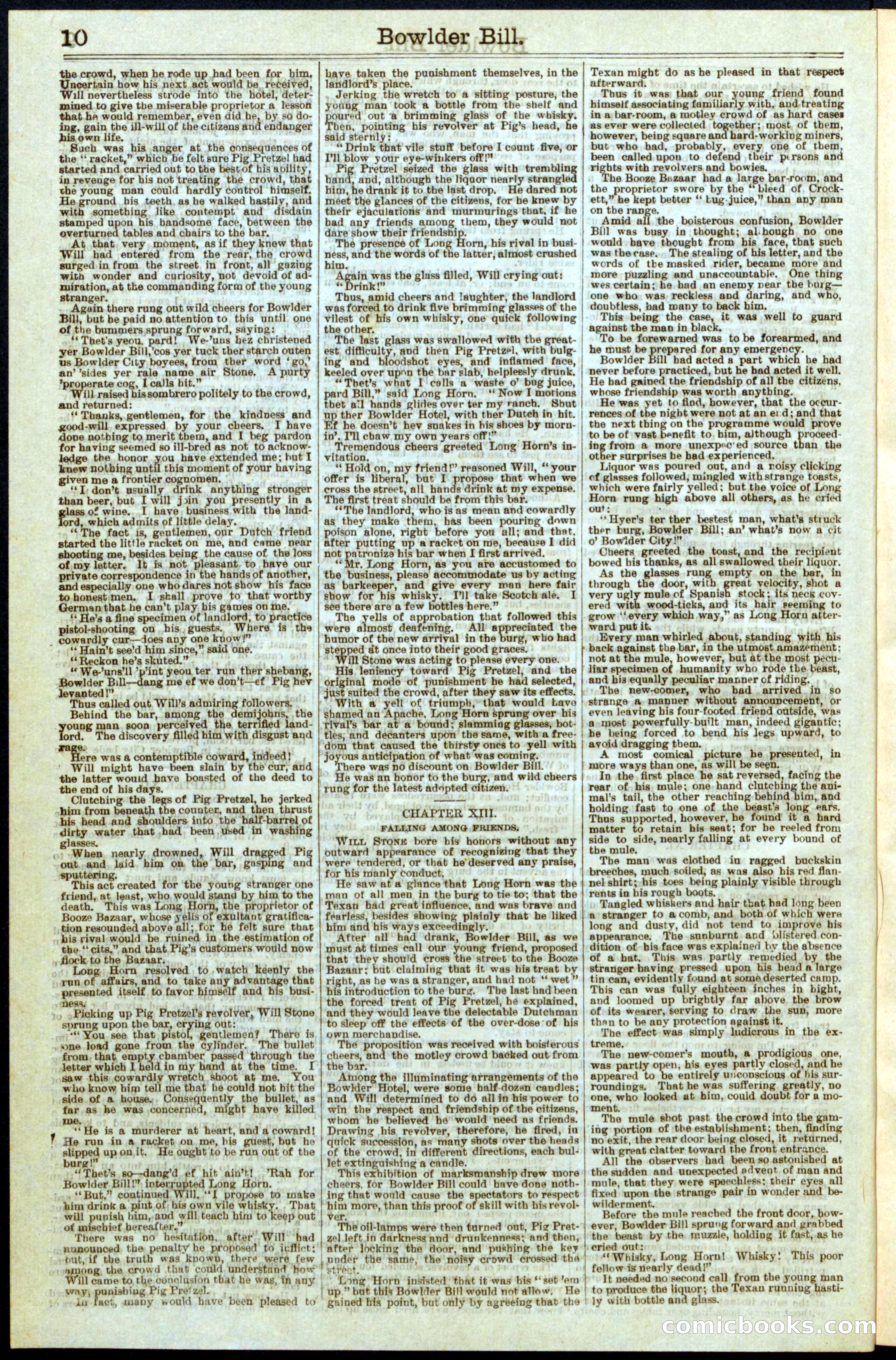 Beadle's Dime New York Library No. 301 — page 10 of 32