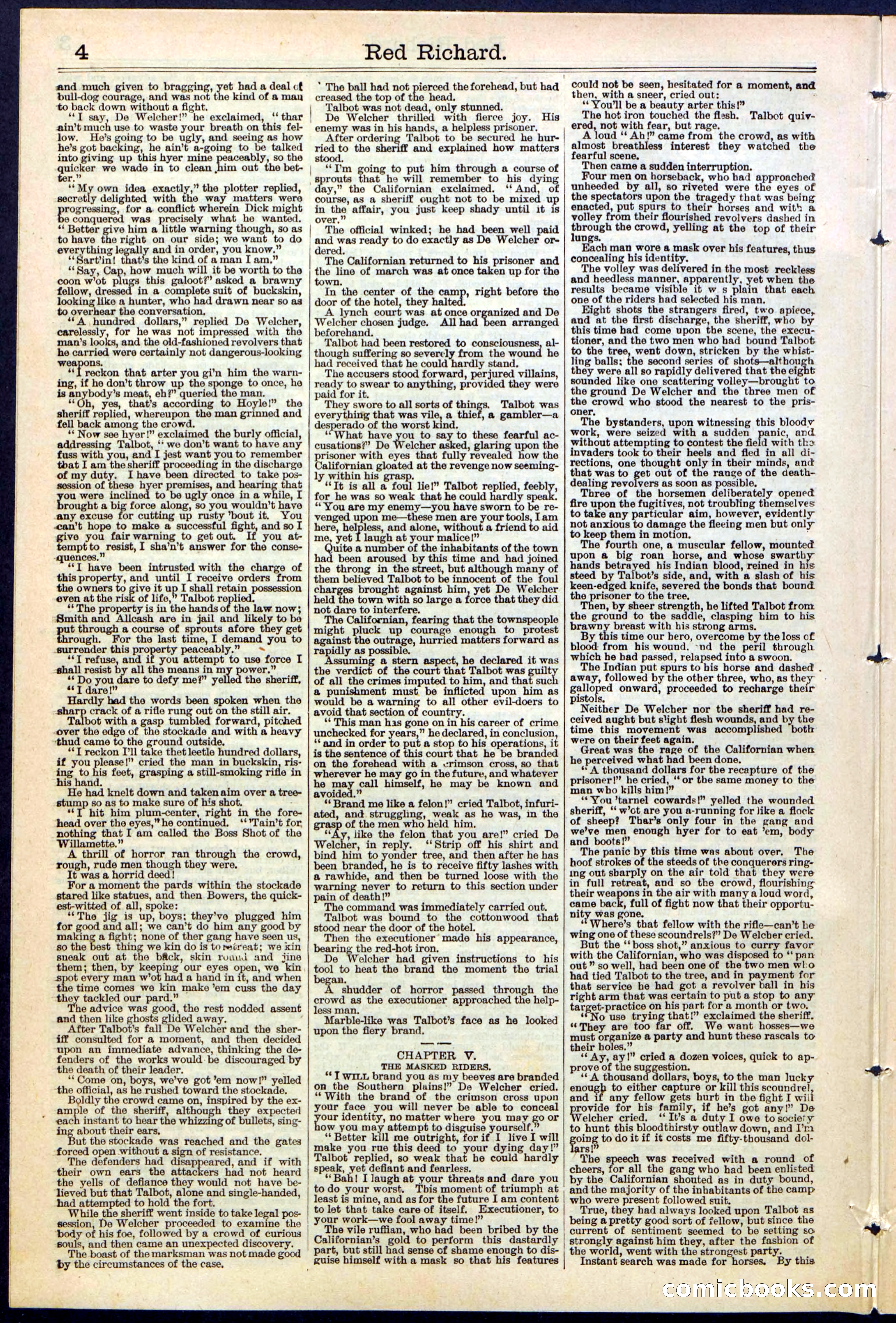 Beadle's New York Dime Library No. 354 — page 4 of 24