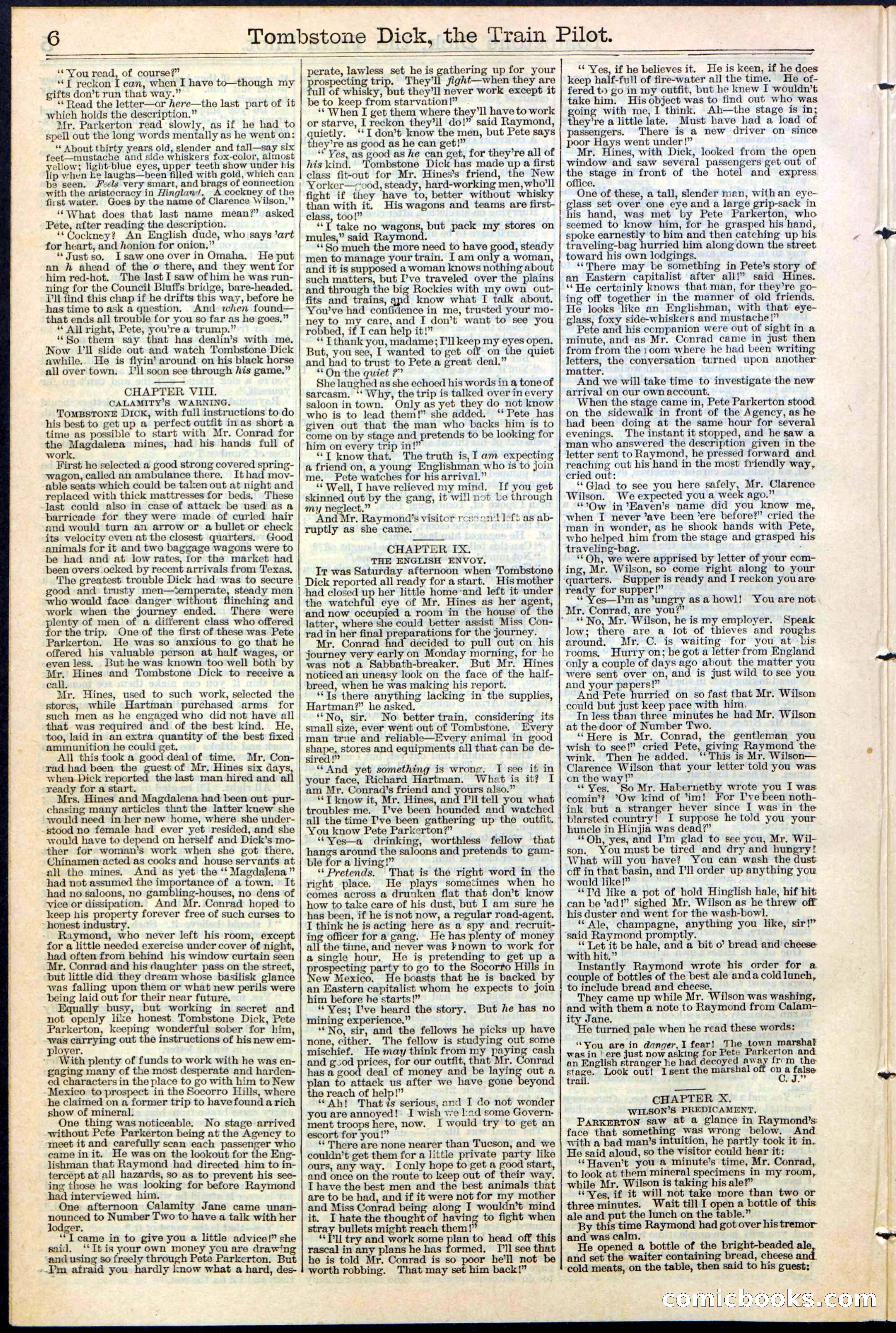 Tombstone Dick: The Train Pilot / The Traitor's Trail — page 6 of 32