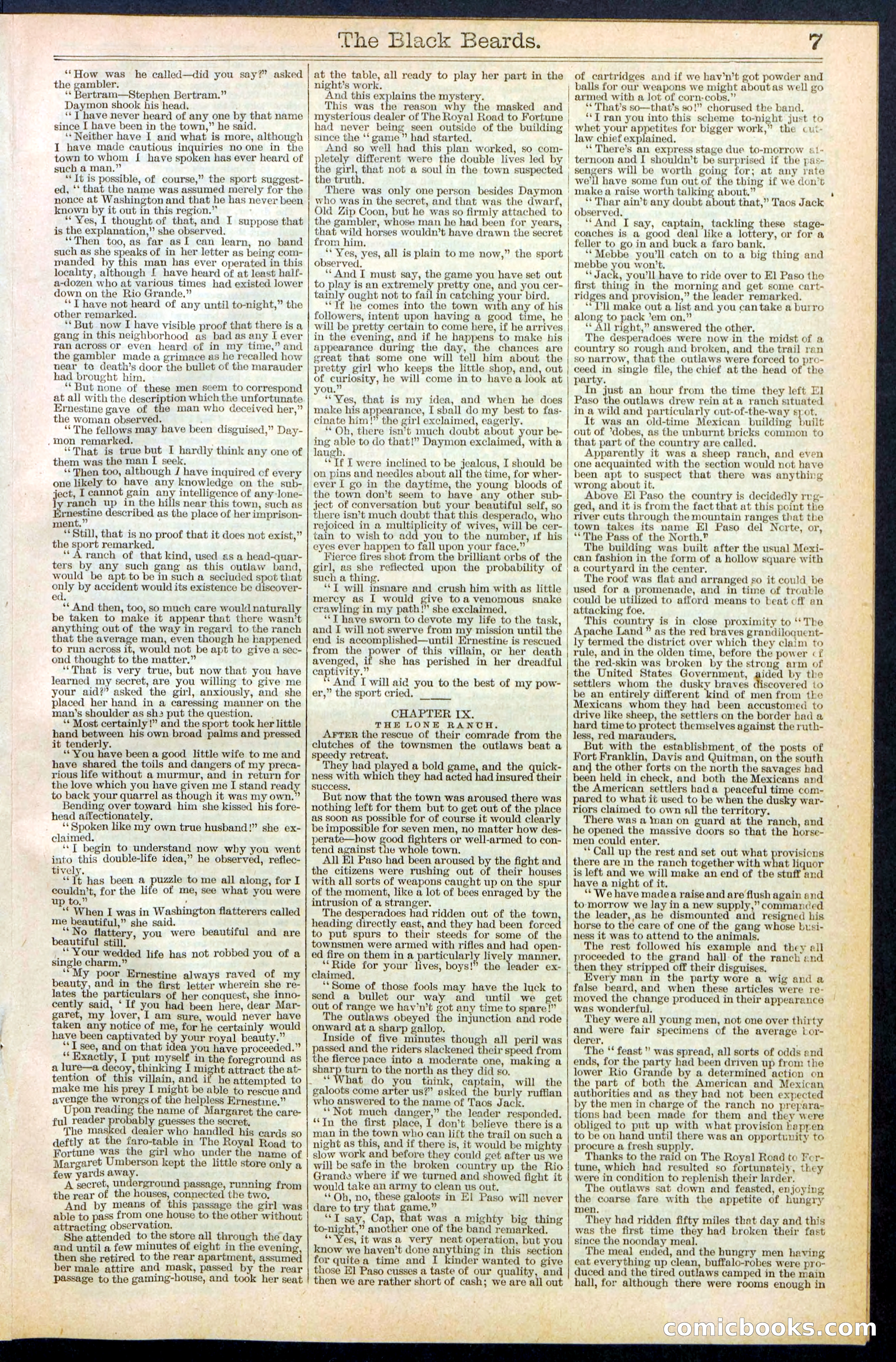 The Black Beards: The High Horse on the Rio Grande — page 7 of 32