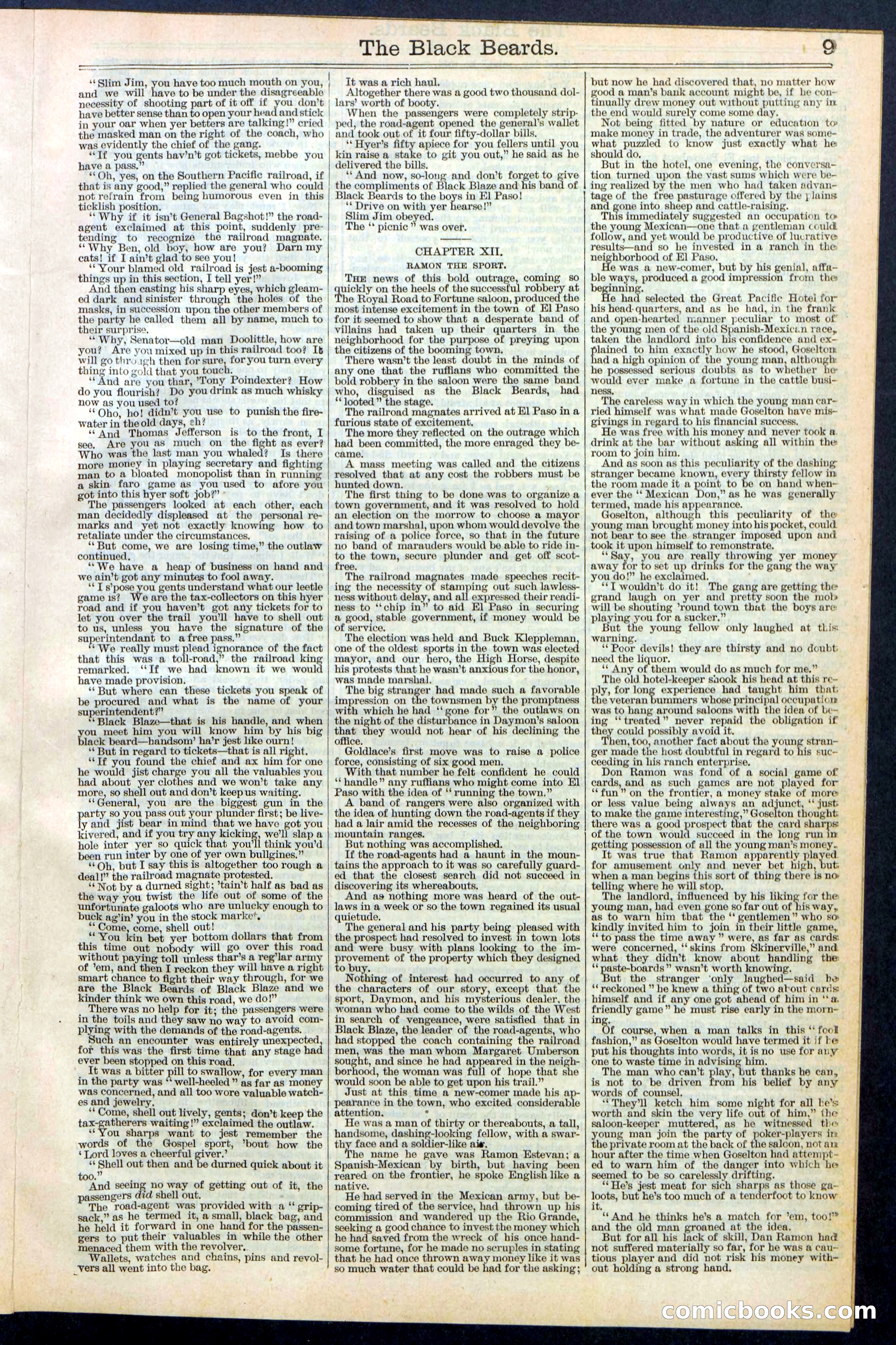 The Black Beards: The High Horse on the Rio Grande — page 9 of 32