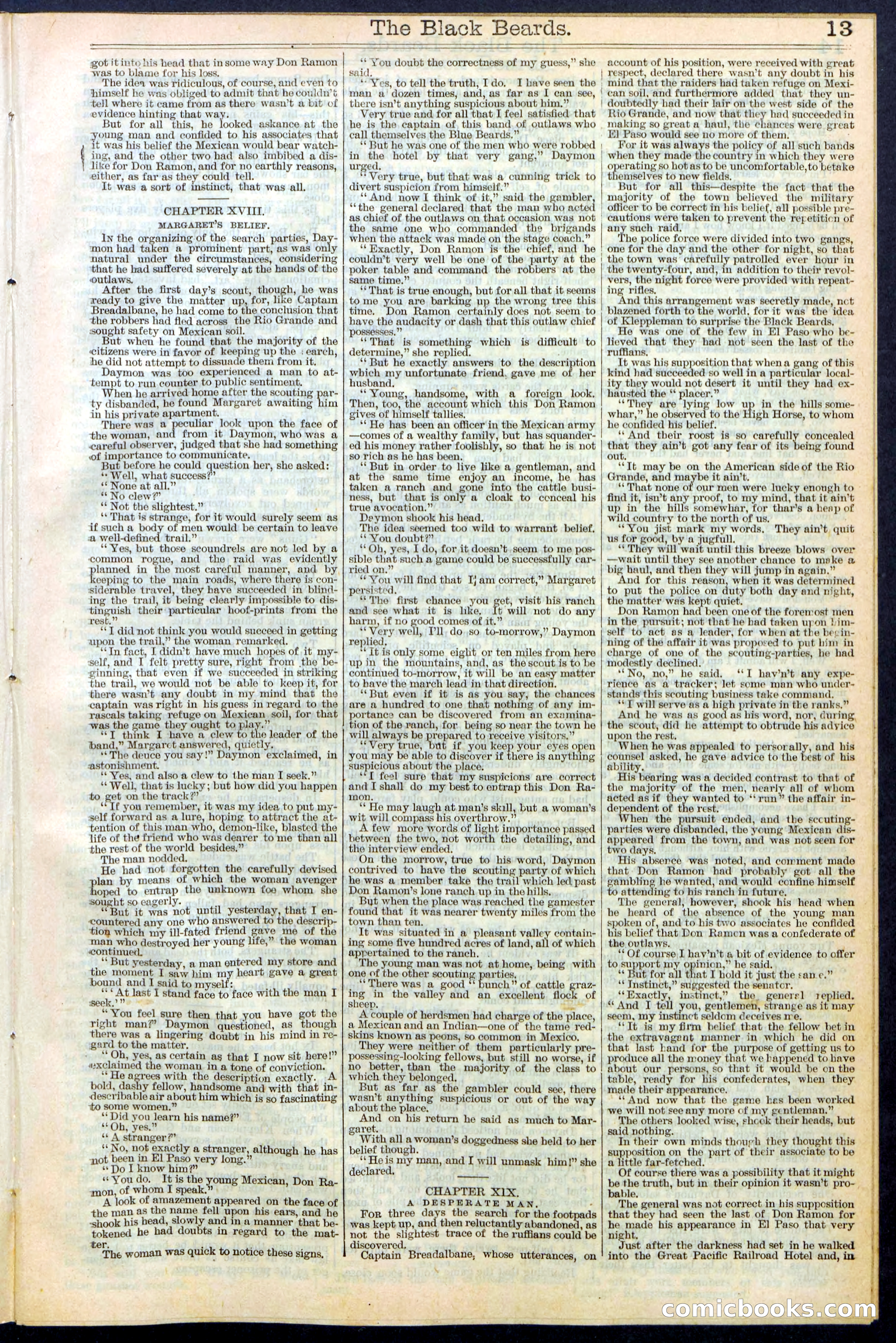 The Black Beards: The High Horse on the Rio Grande — page 13 of 32