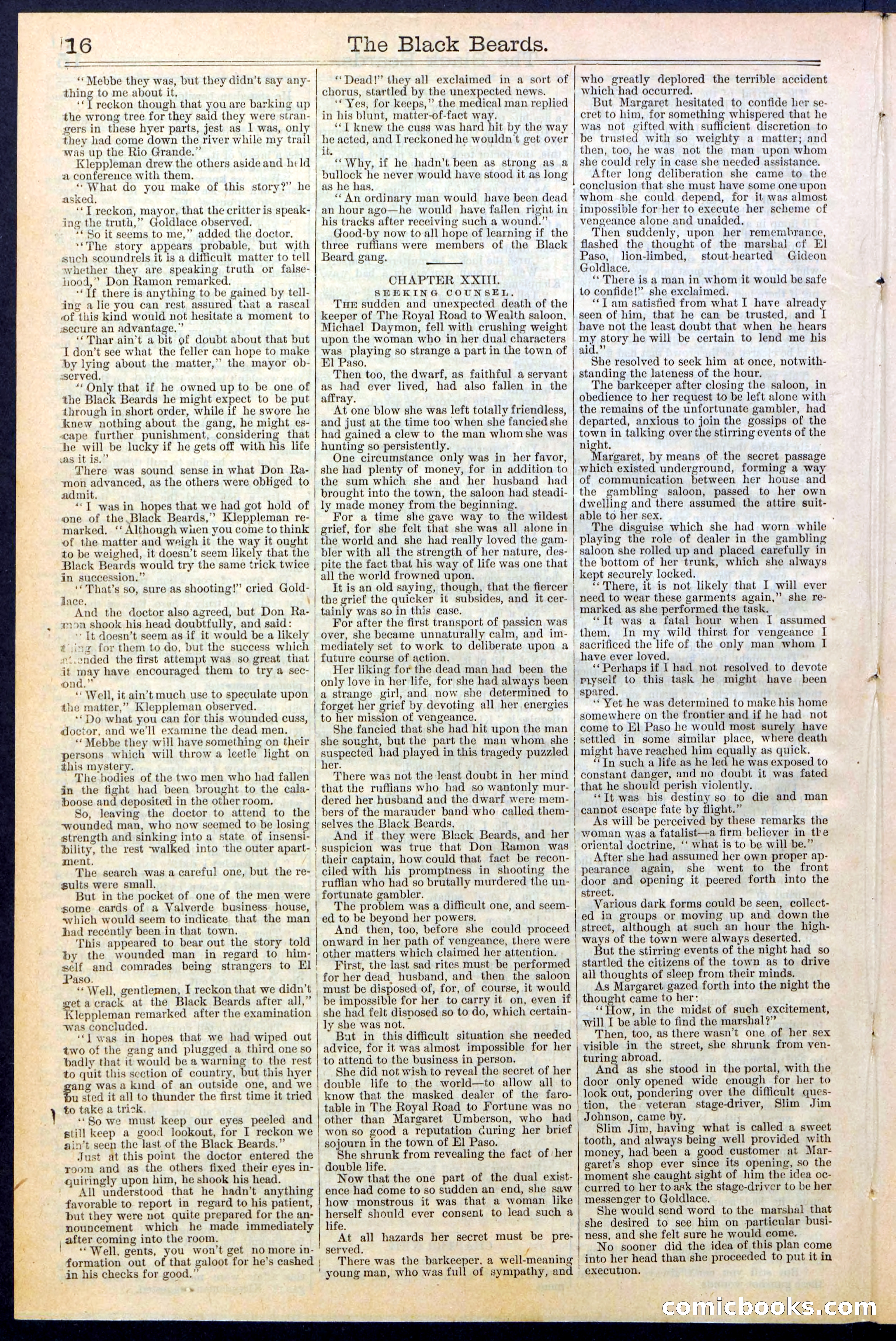 The Black Beards: The High Horse on the Rio Grande — page 16 of 32